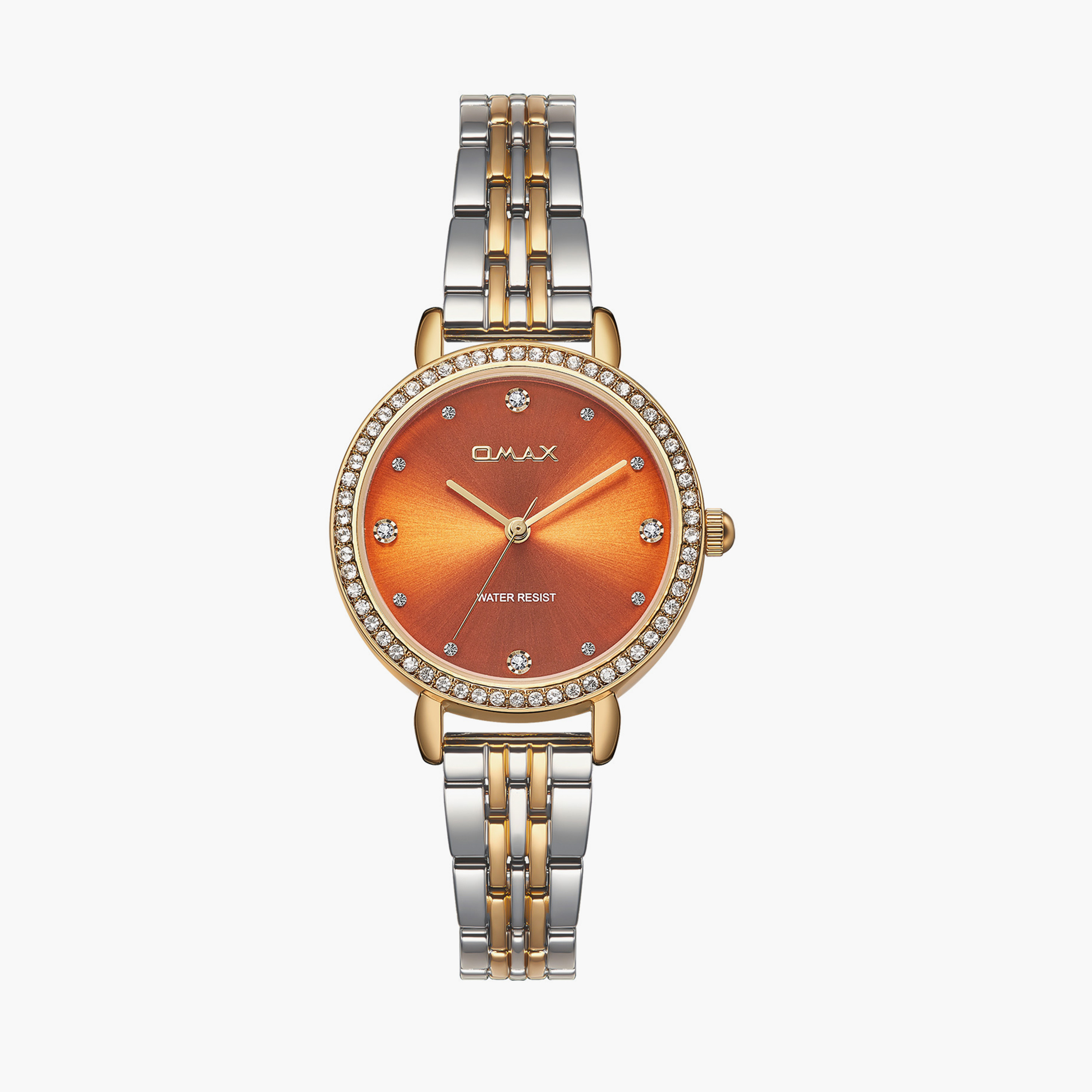 أوماكس- ساعة تناظرية   للنساء  سوار معدني  لون ذهبي   31مم | UT-CS002GF1S-women-watchesandjewellery-watches-image-1