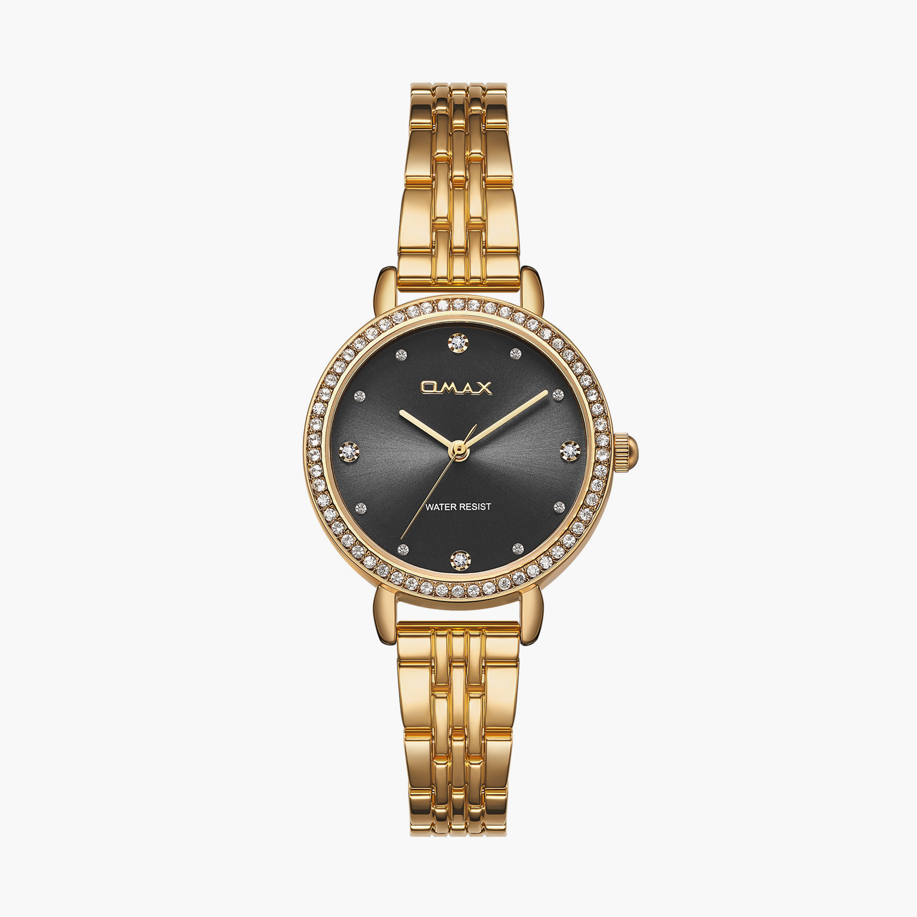 أوماكس- ساعة تناظرية   للنساء  سوار معدني  لون ذهبي   31مم | UT-CS002G21S-women-watchesandjewellery-watches-image-1