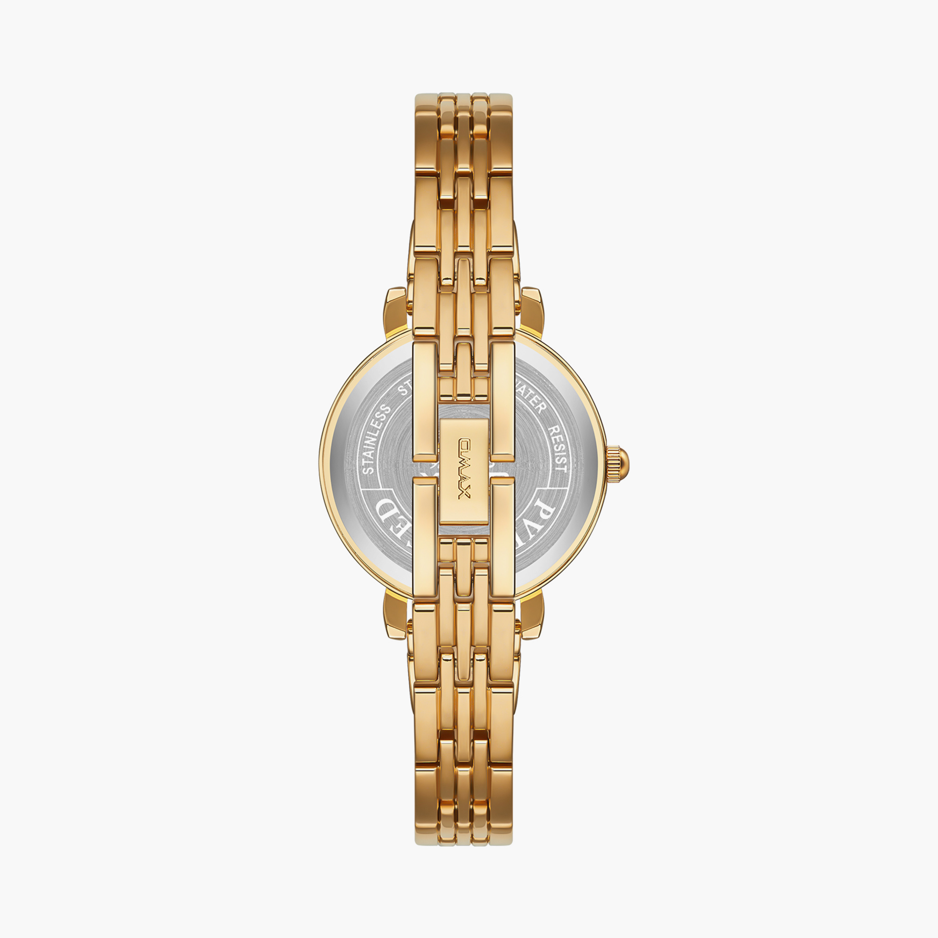 أوماكس- ساعة تناظرية   للنساء  سوار معدني  لون ذهبي   31مم | UT-CS002G21S-women-watchesandjewellery-watches-image-3
