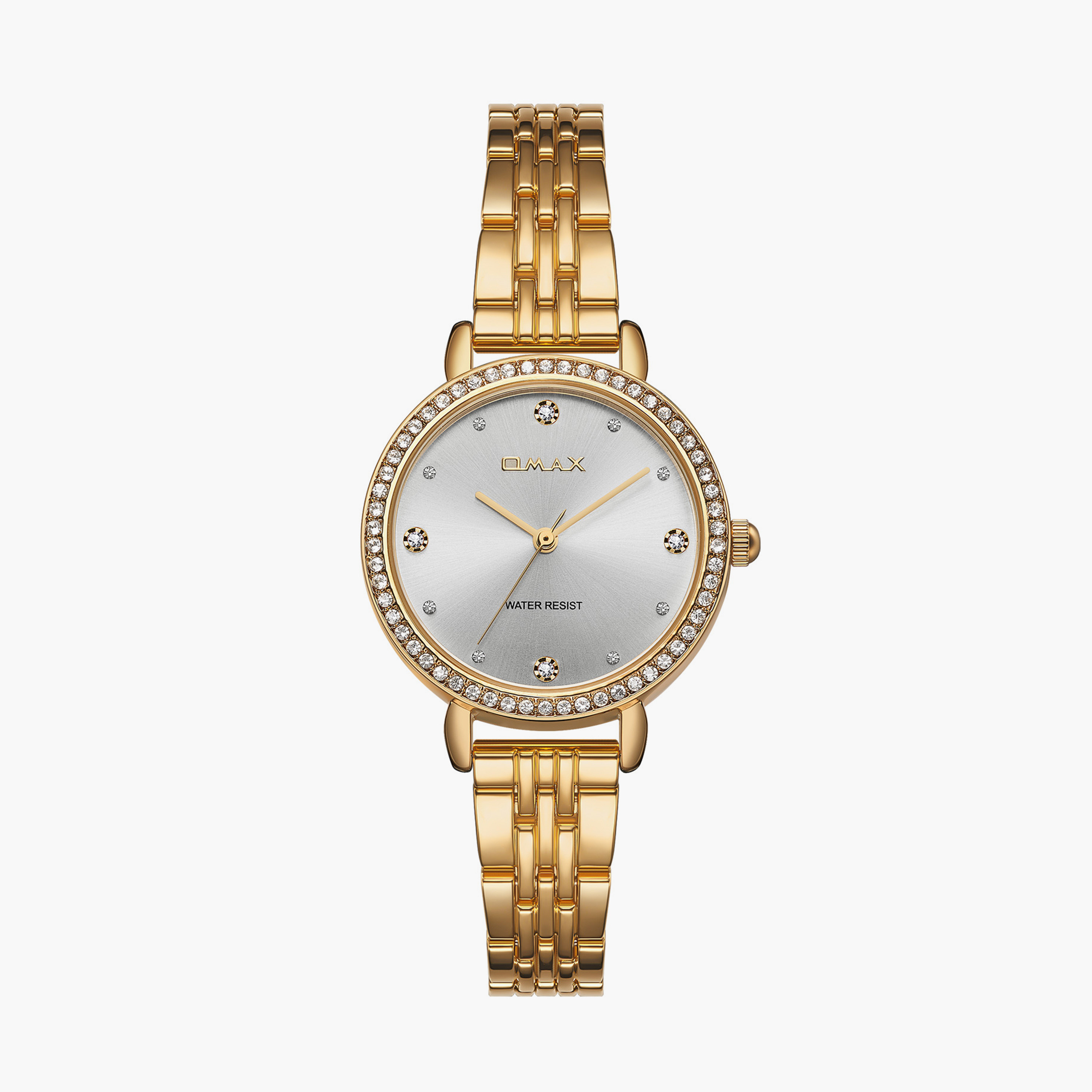 أوماكس- ساعة تناظرية   للنساء  سوار معدني  لون ذهبي   31مم | UT-CS002G31S-women-watchesandjewellery-watches-image-1