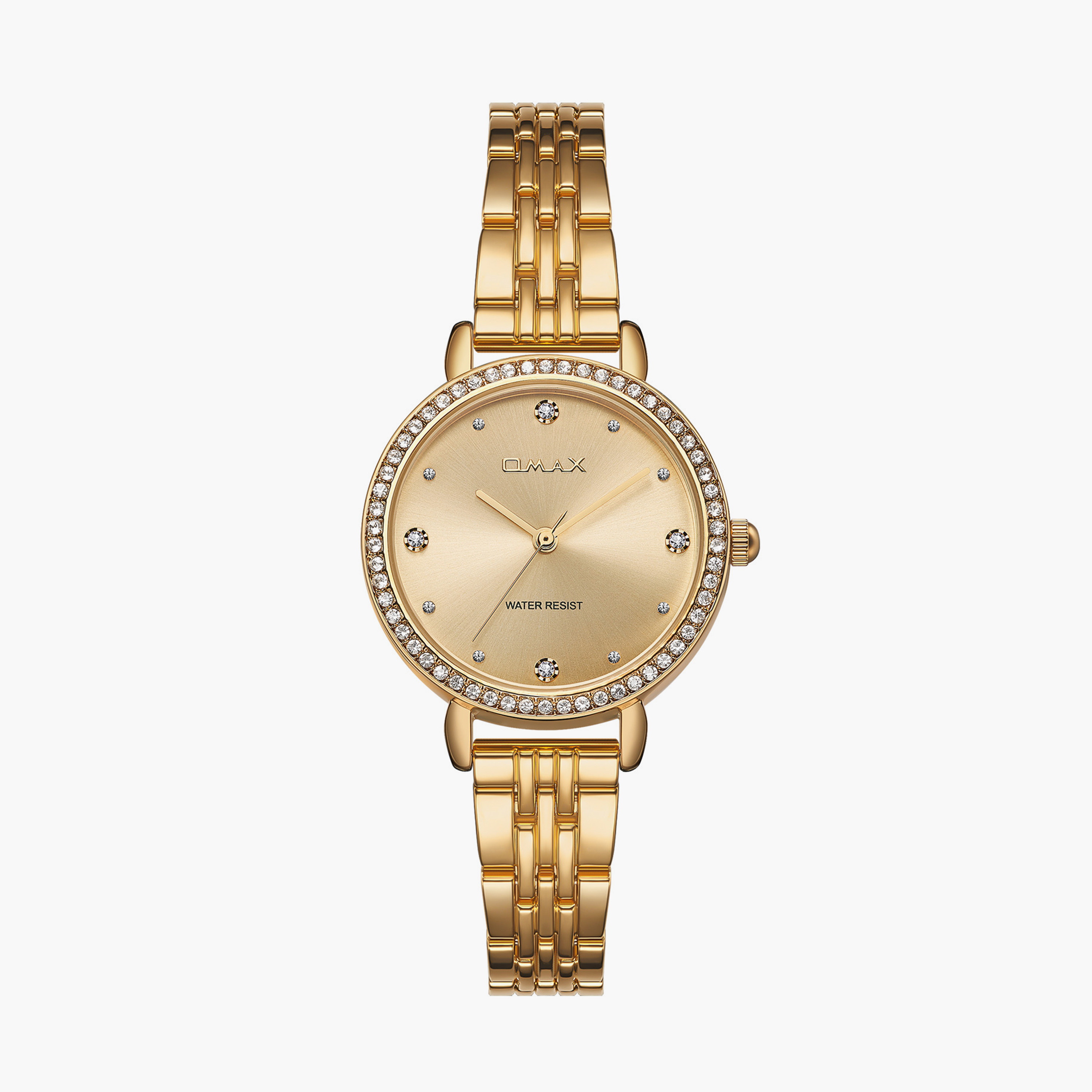 Omax Women's 31MM Gold Analog Metal Strap Watch | UT-CS002G11S-women-watchesandjewellery-watches-image-1