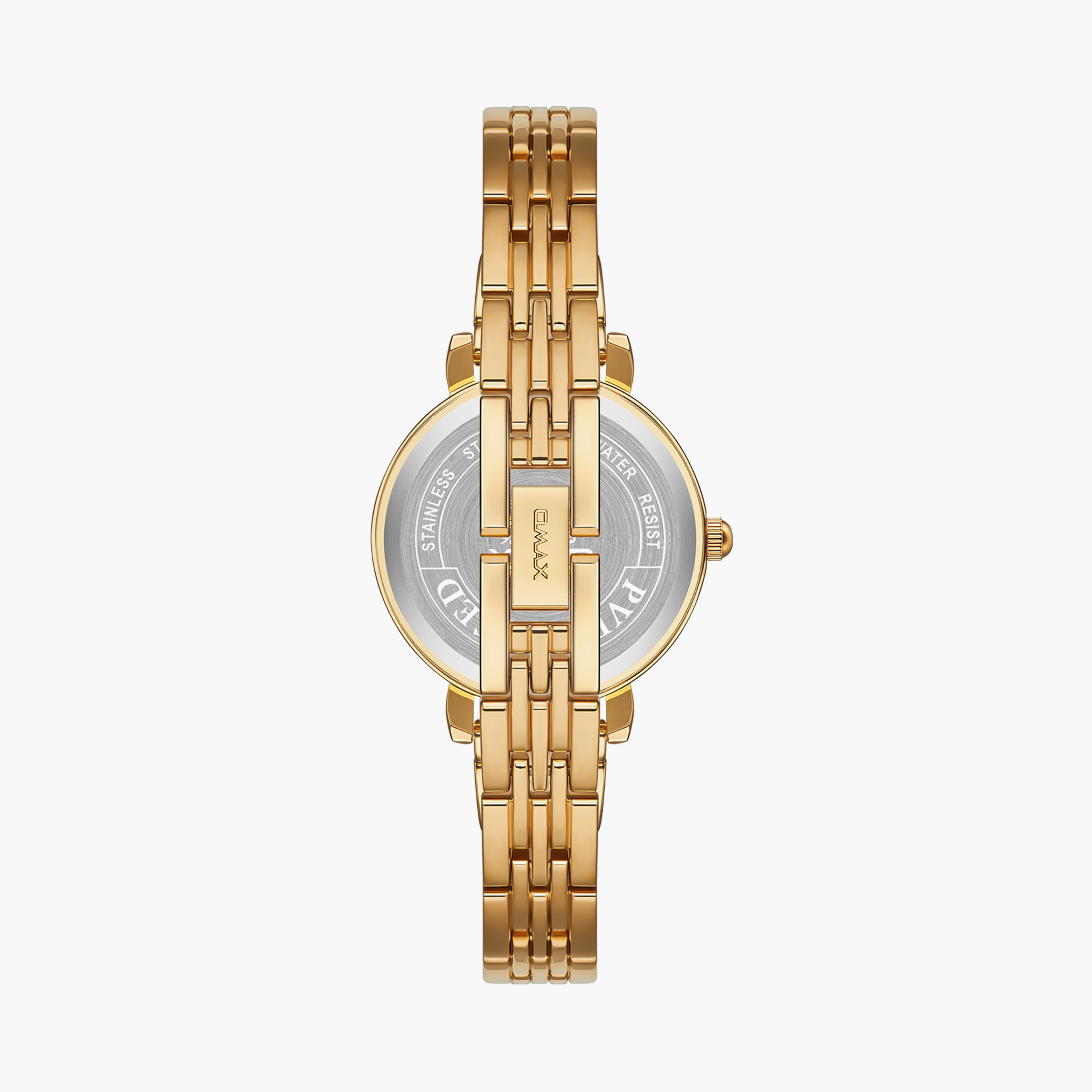 أوماكس- ساعة تناظرية   للنساء  سوار معدني  لون ذهبي   32مم | UT-CS006G11A-women-watchesandjewellery-watches-image-3