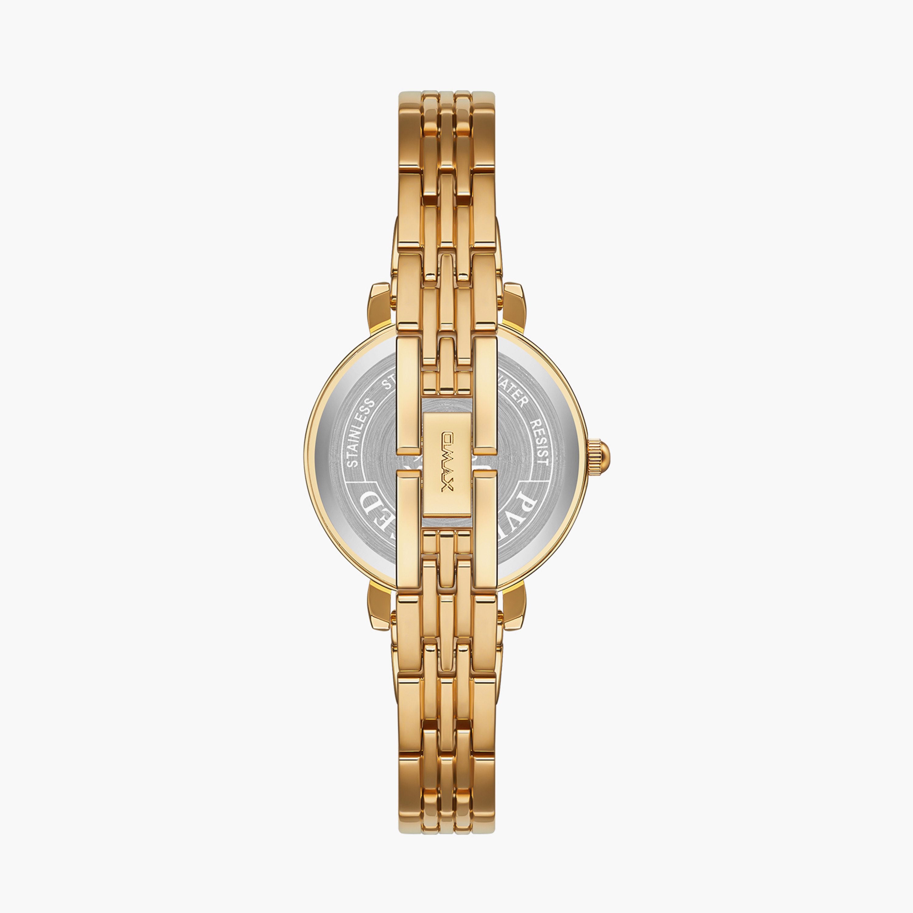 Omax Women's 32MM Gold Analog Metal Strap Watch | UT-CS006G21A-women-watchesandjewellery-watches-image-3