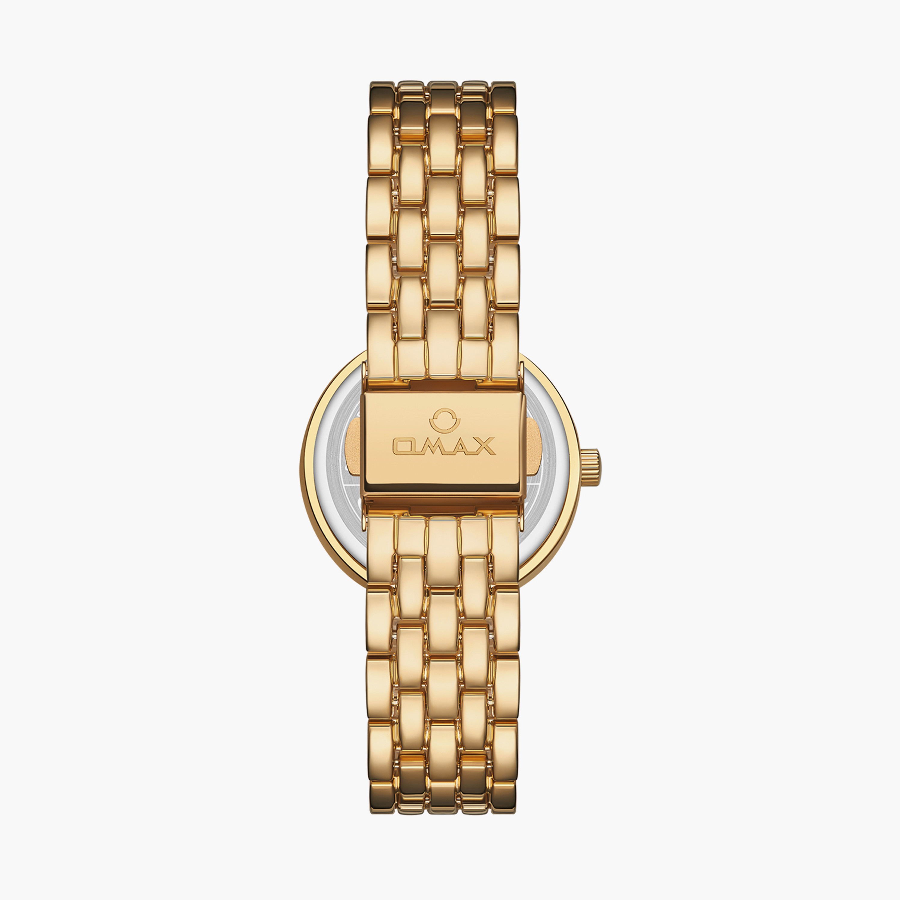 Omax Women's 28MM Gold Analog Metal Strap Watch | UT-DS006G61I-women-watchesandjewellery-watches-image-3