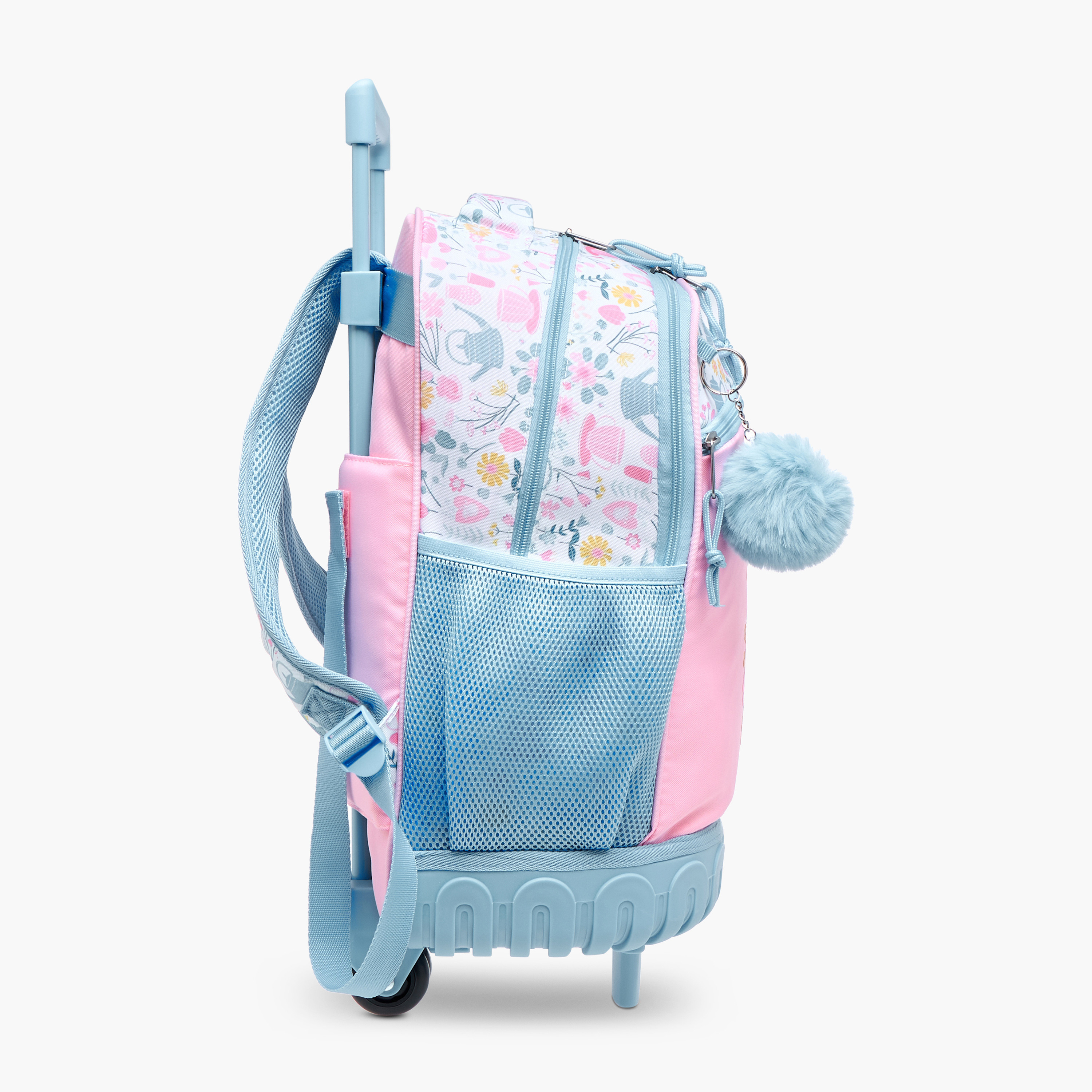 Juniors Printed Trolley Backpack with Retractable Handle - 17 inches-school-bagsandbackpacks-trolleybags-image-3