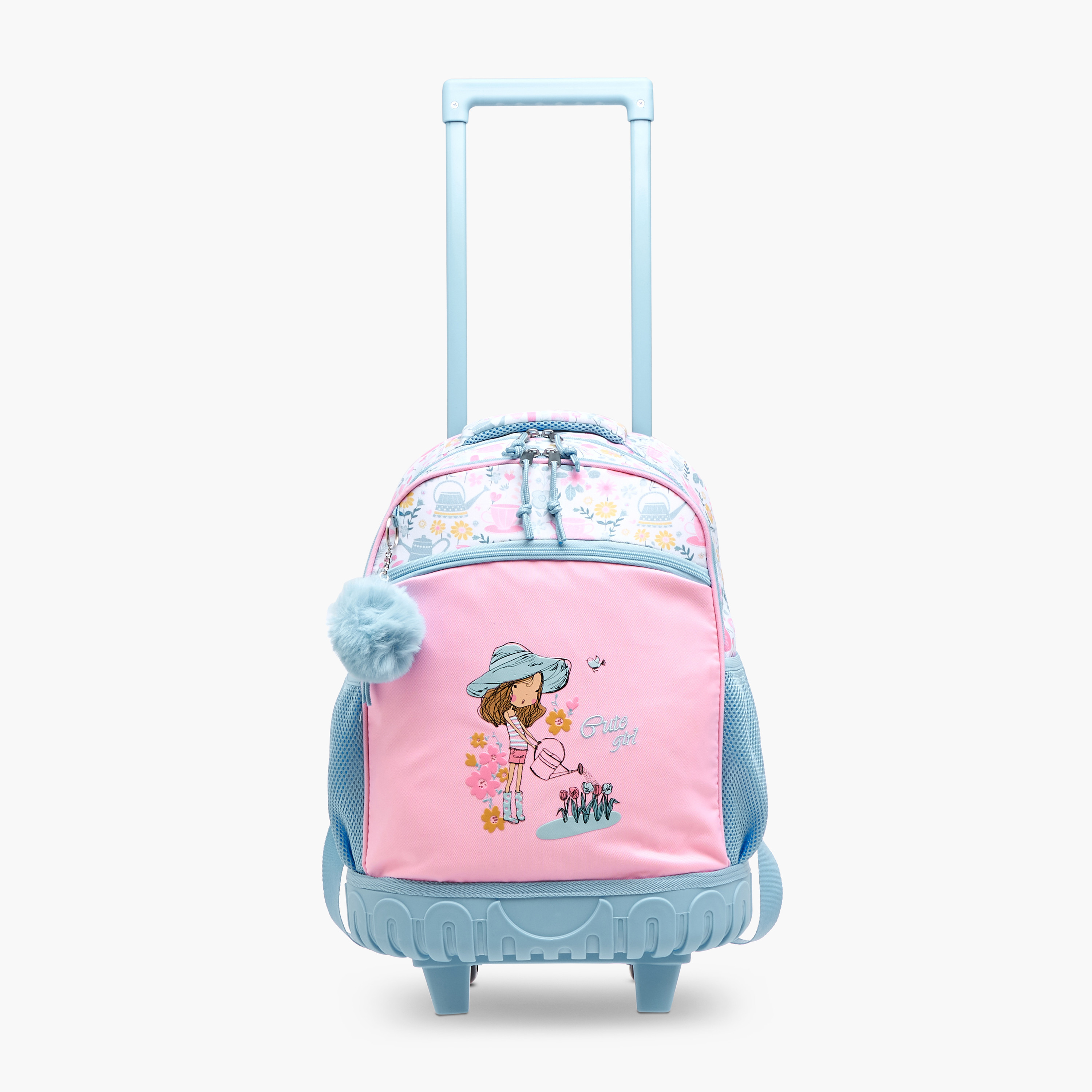 Juniors Printed Trolley Backpack with Retractable Handle - 17 inches-school-bagsandbackpacks-trolleybags-image-7