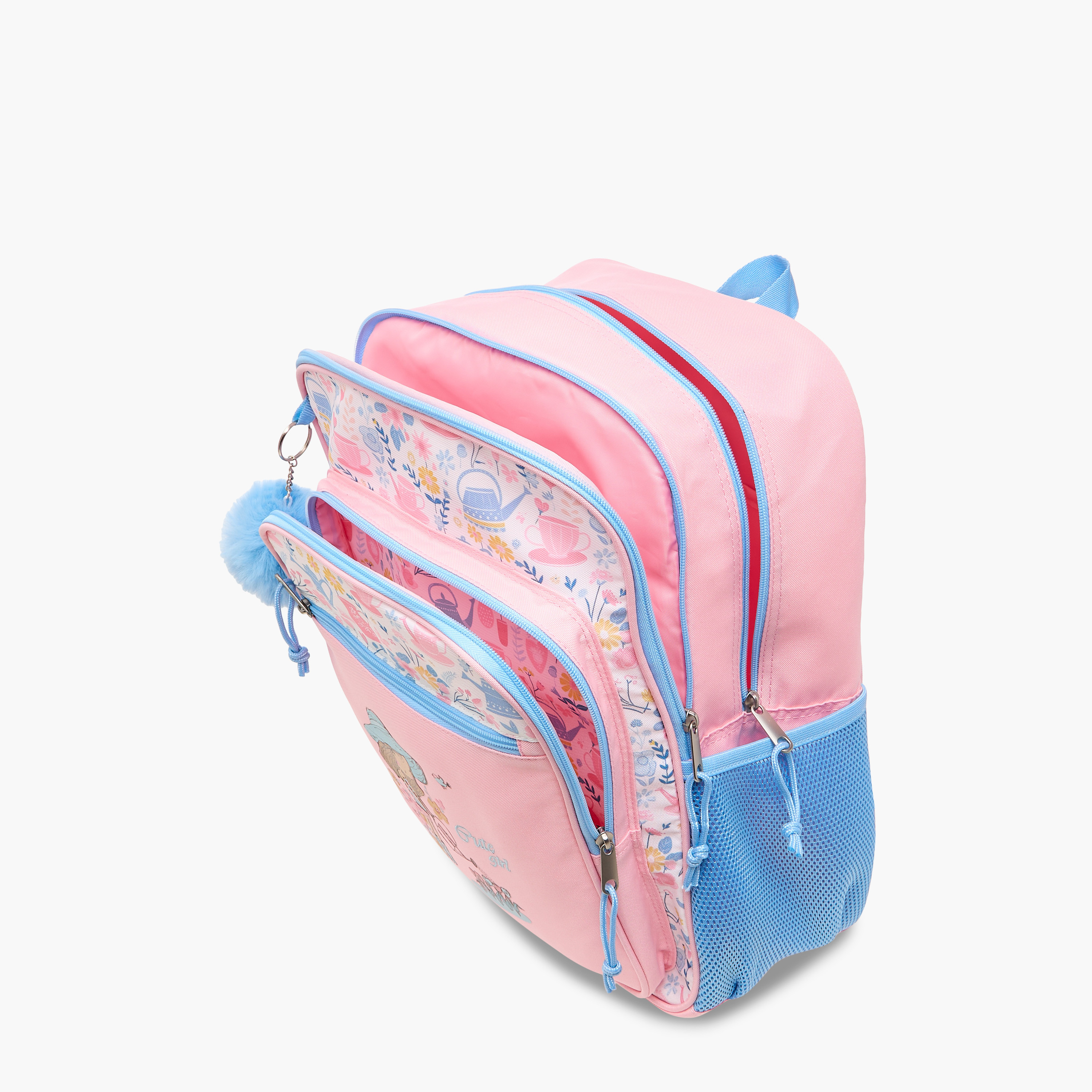 شنطة ظهر بطبعات بحمالات قابلة للتعديل وسحّاب إغلاق من جونيورز - 16 بوصة-school-bagsandbackpacks-backpacks-image-9