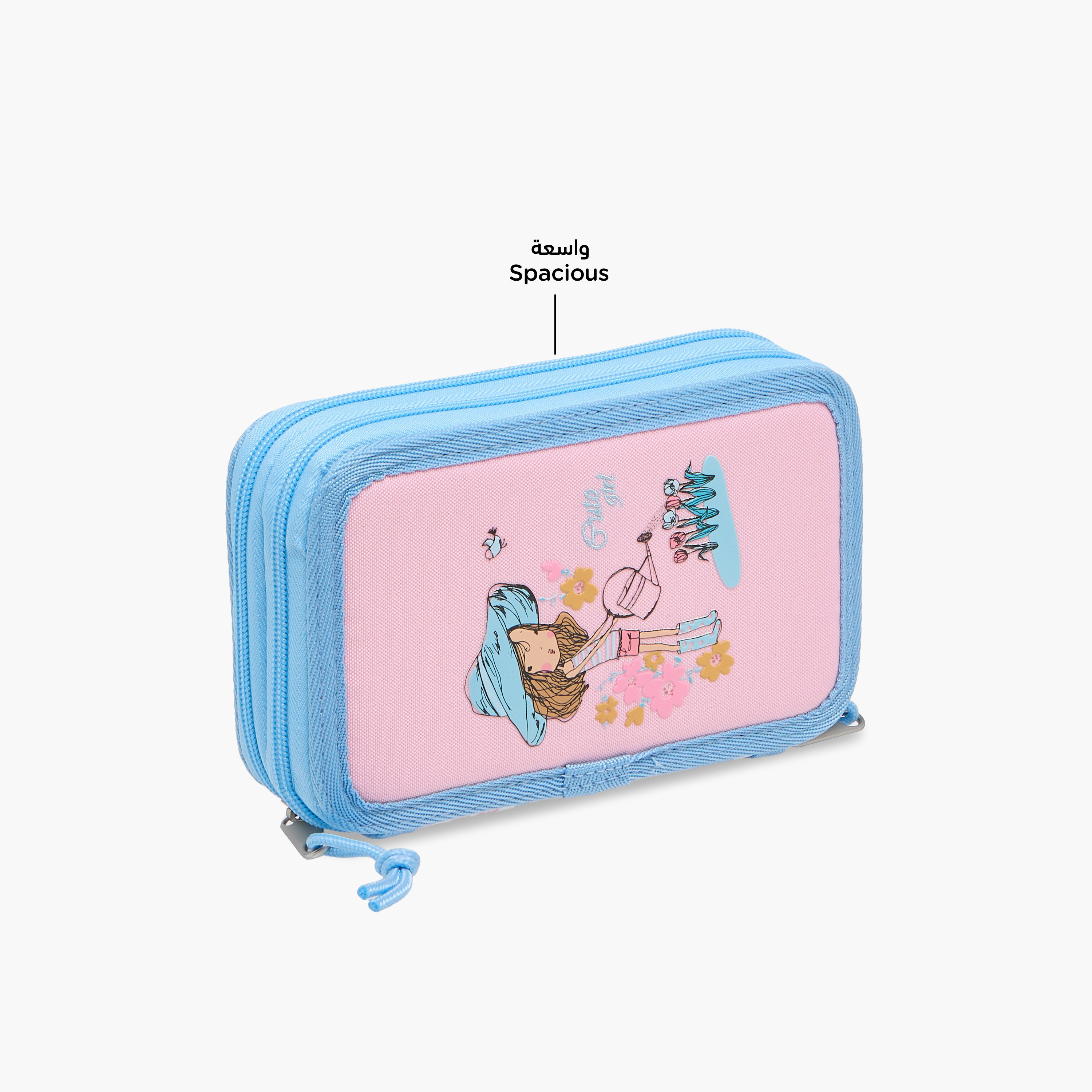 Juniors Printed Pencil Pouch with Zip Closure-school-stationery-pencilcases-image-6