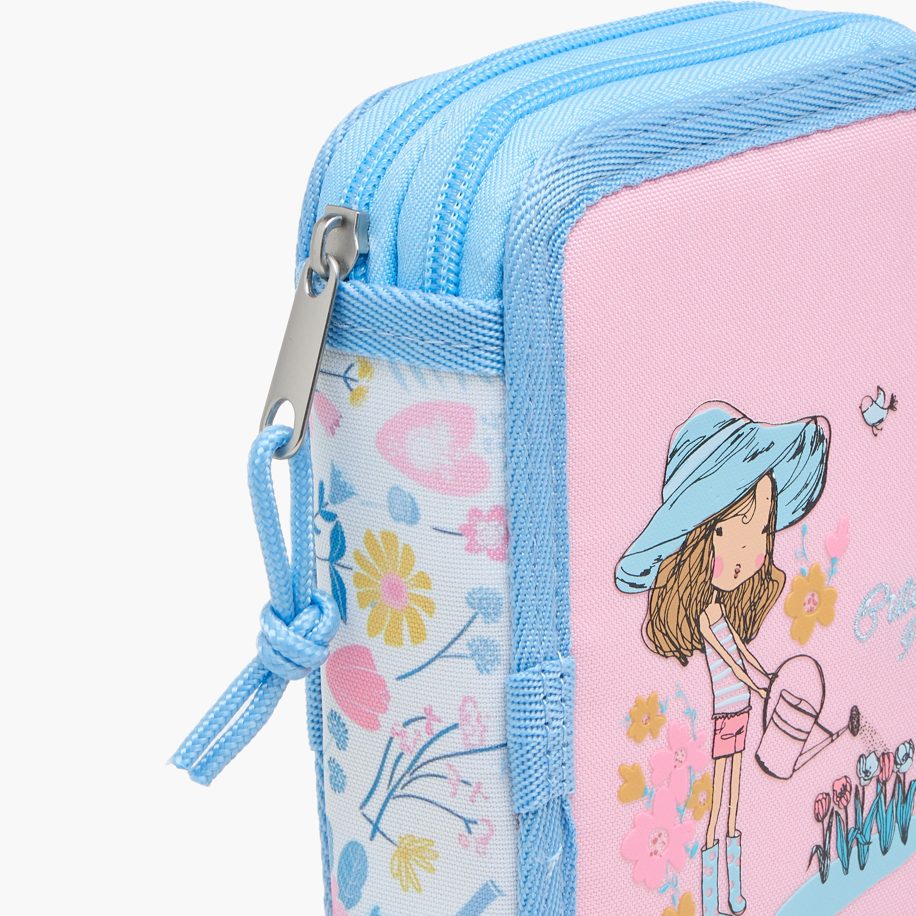 Juniors Printed Pencil Pouch with Zip Closure-school-stationery-pencilcases-image-7