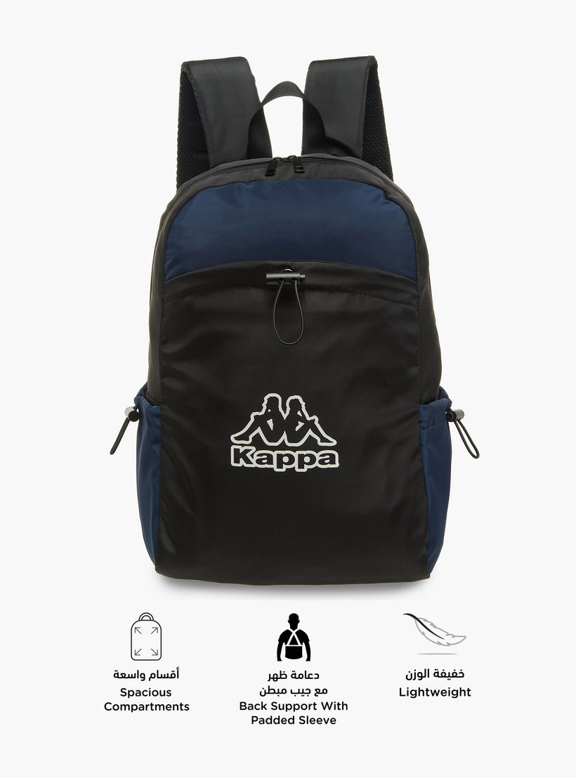 شنطة ظهر بطبعات وحمّالات قابلة للتعديل وسحّاب إغلاق وطبعات شعار من كابا-boys-accessories-bagsandbackpacks-image-4