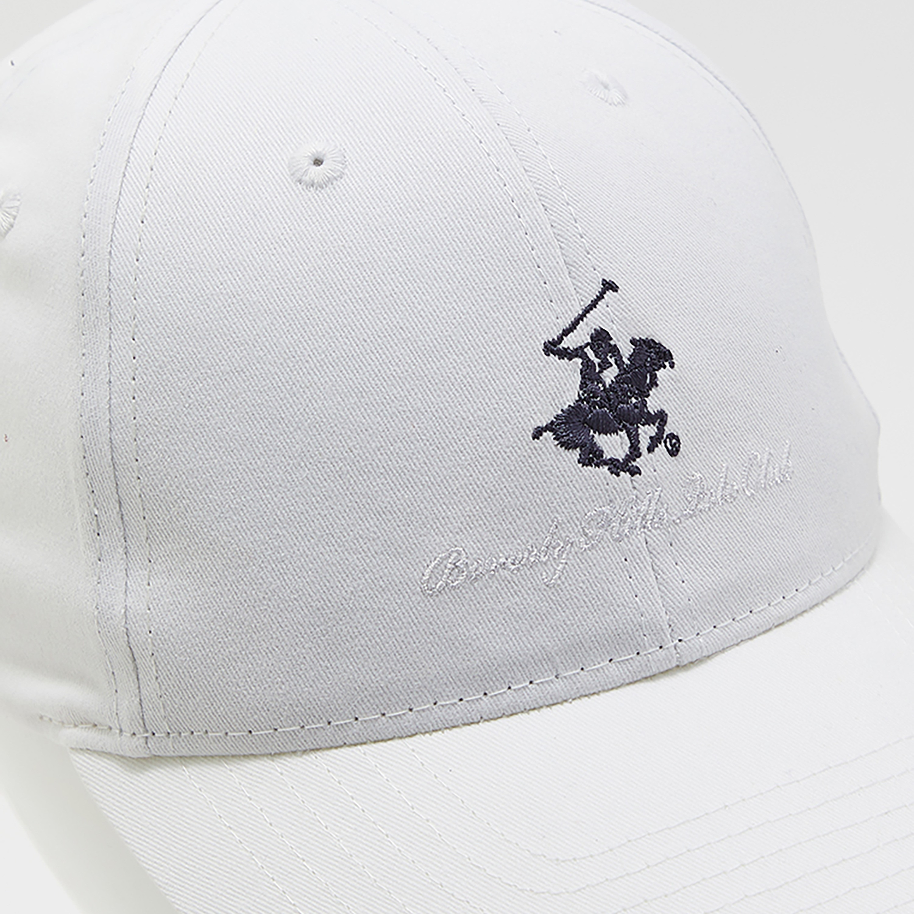Beverly Hills Polo Club Embroidered Logo with Metal Adjustable Strap Baseball Cap-men-caps-image-3