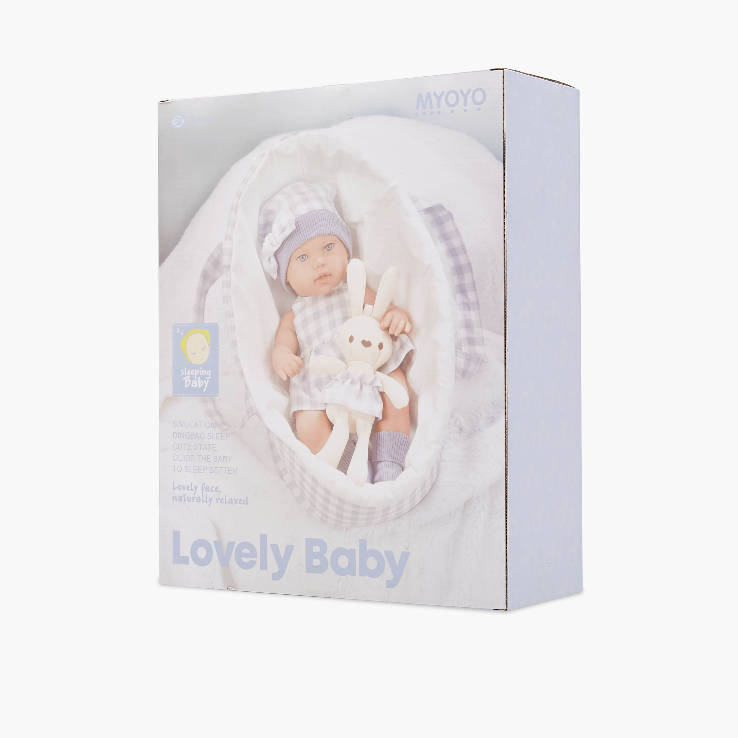 Baby Doll Playset with Bunny and Carry Basket - 35 cm-toys-dollsandplaysets-dolls-image-10
