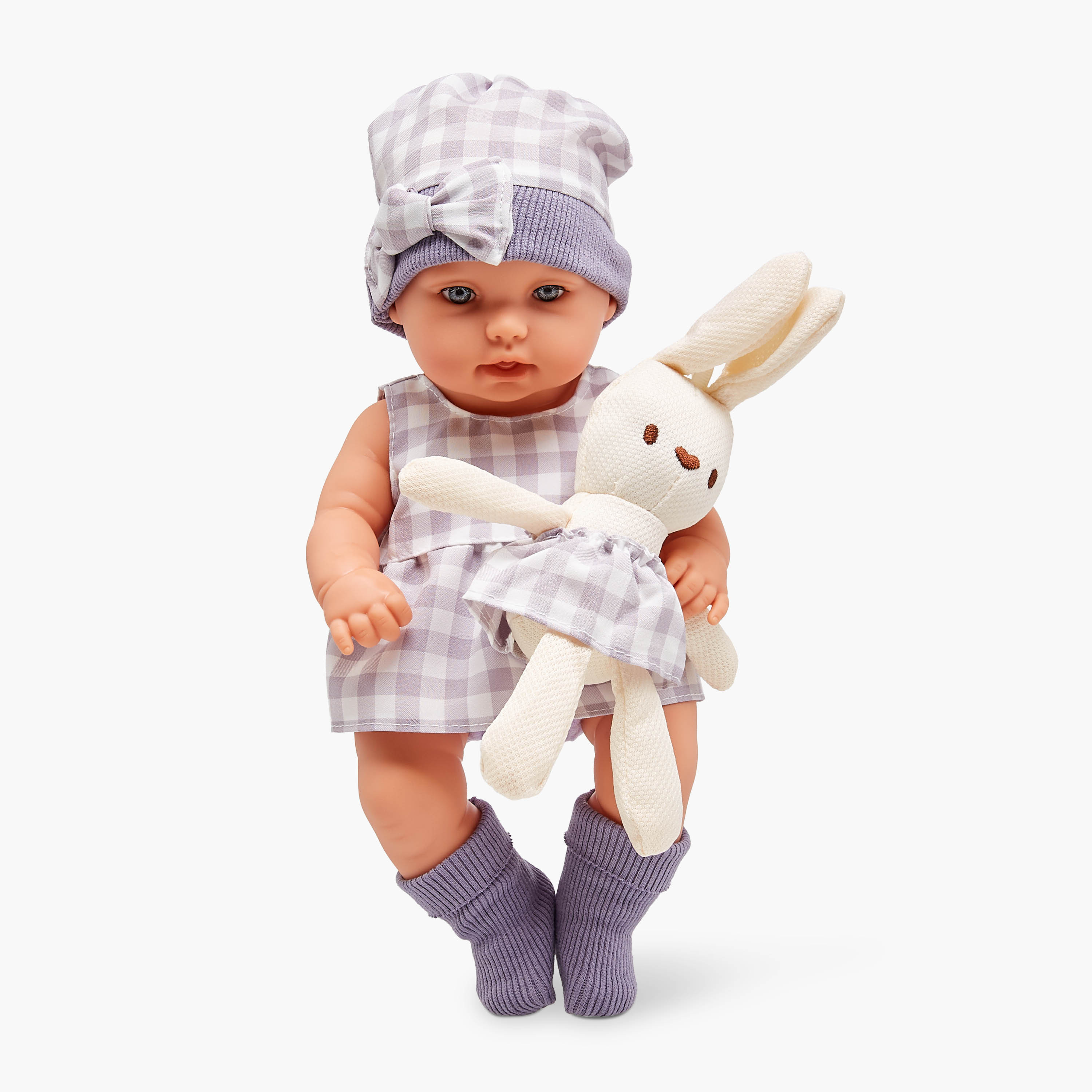 Baby Doll Playset with Bunny and Carry Basket - 35 cm-toys-dollsandplaysets-dolls-image-4