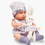Baby Doll Playset with Bunny and Carry Basket - 35 cm-toys-dollsandplaysets-dolls-image-8