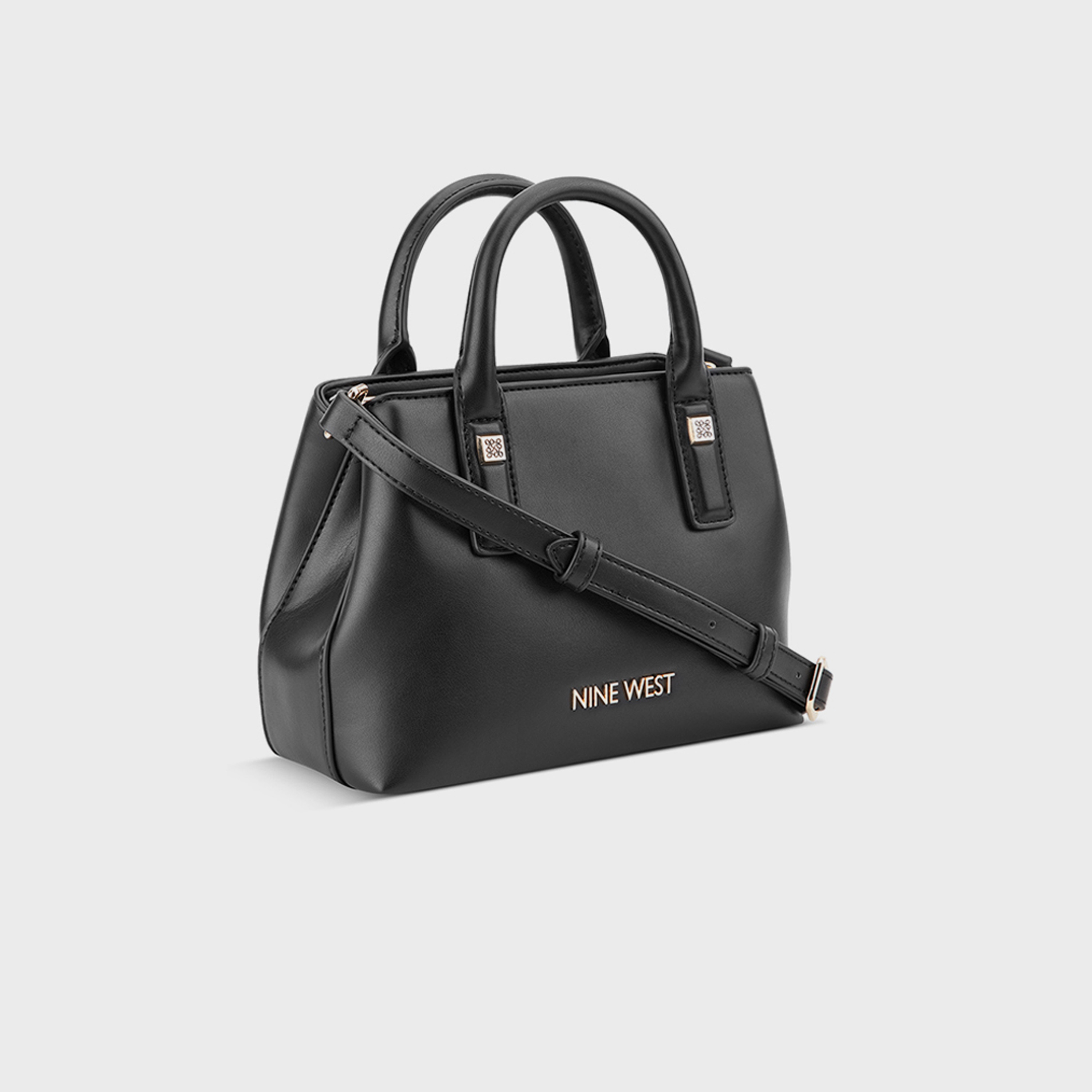 ناين ويست- شنطة ساتشيل دونيلا بمقبض مزدوج بإغلاق بسحاب وحزام قابل للفصل-women-bagsandwallets-handbags-image-3