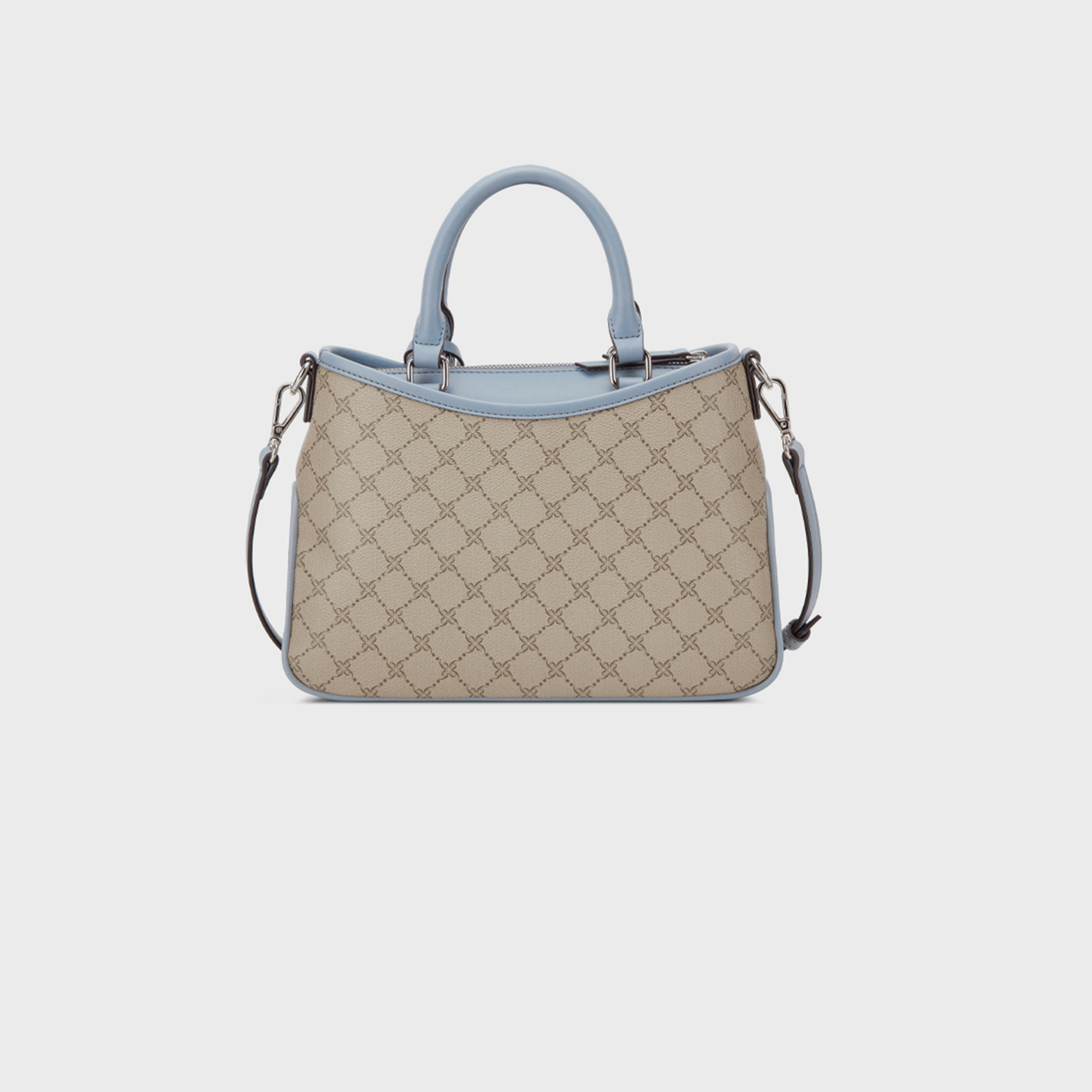 ناين ويست- شنطة يد كيلي بمقبض مزدوج وإغلاق بسحاب وحزام قابل للفصل-women-bagsandwallets-handbags-image-2