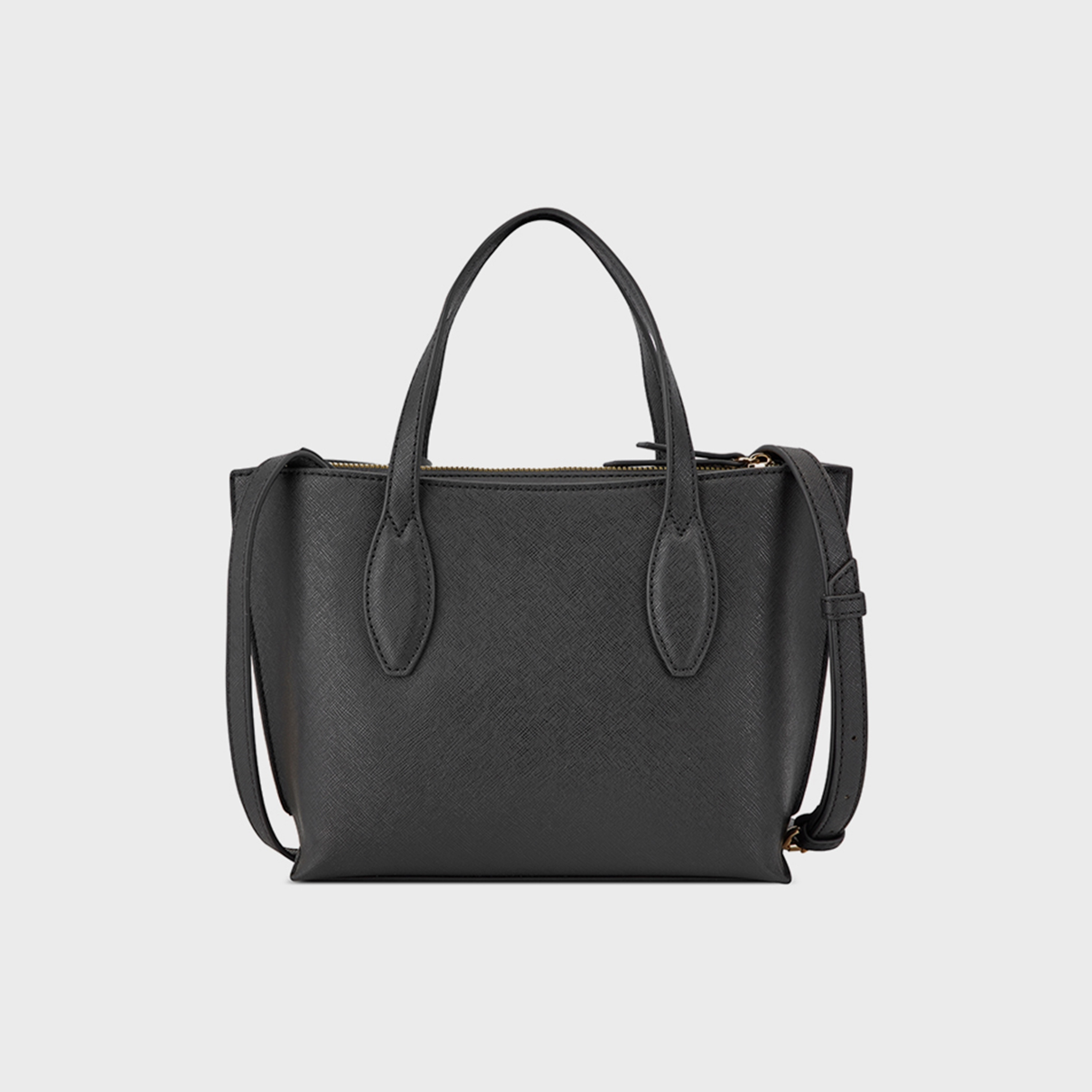 Nine West Grady Textured Double Handle Satchel Bag with Zipper Closure and Detachable Strap-women-bagsandwallets-handbags-image-4