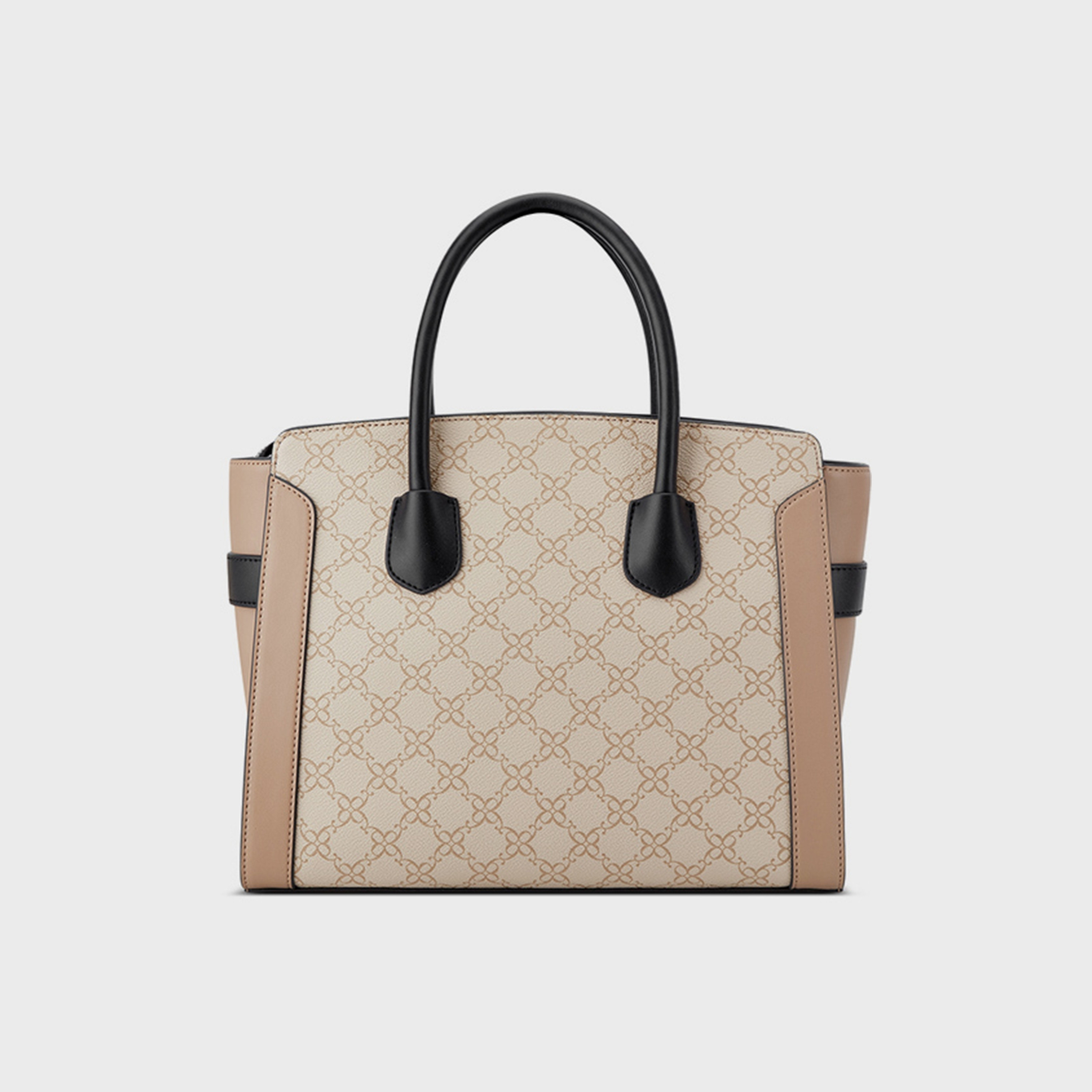 ناين ويست- شنطة مارجري مونوغرام بمقبض مزدوج مع سحاب للإغلاق وحزام قابل للفصل-women-bagsandwallets-handbags-image-4