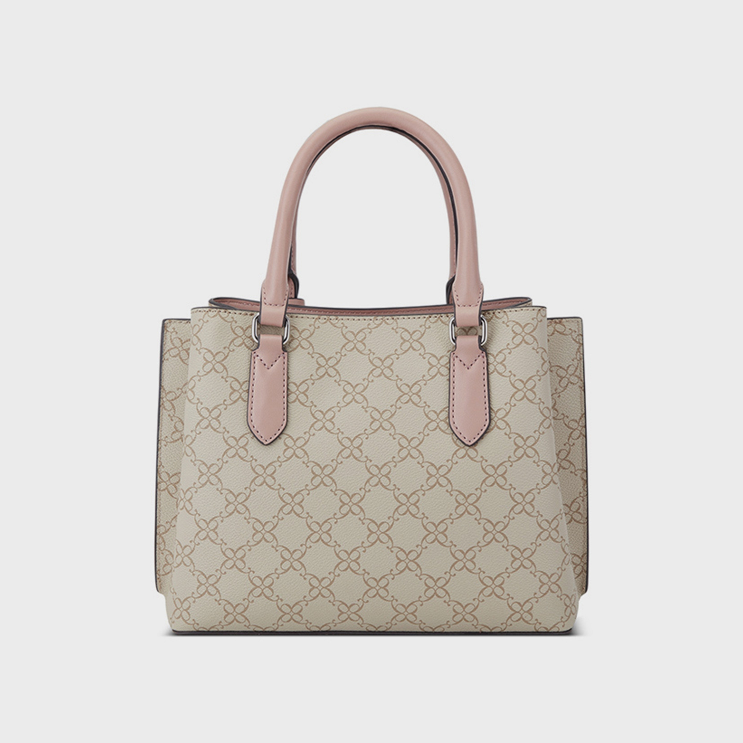 Nine West Shonda Monogram Double Handle Satchel Bag with Magnetic Closure and Detachable Strap-women-bagsandwallets-handbags-image-4