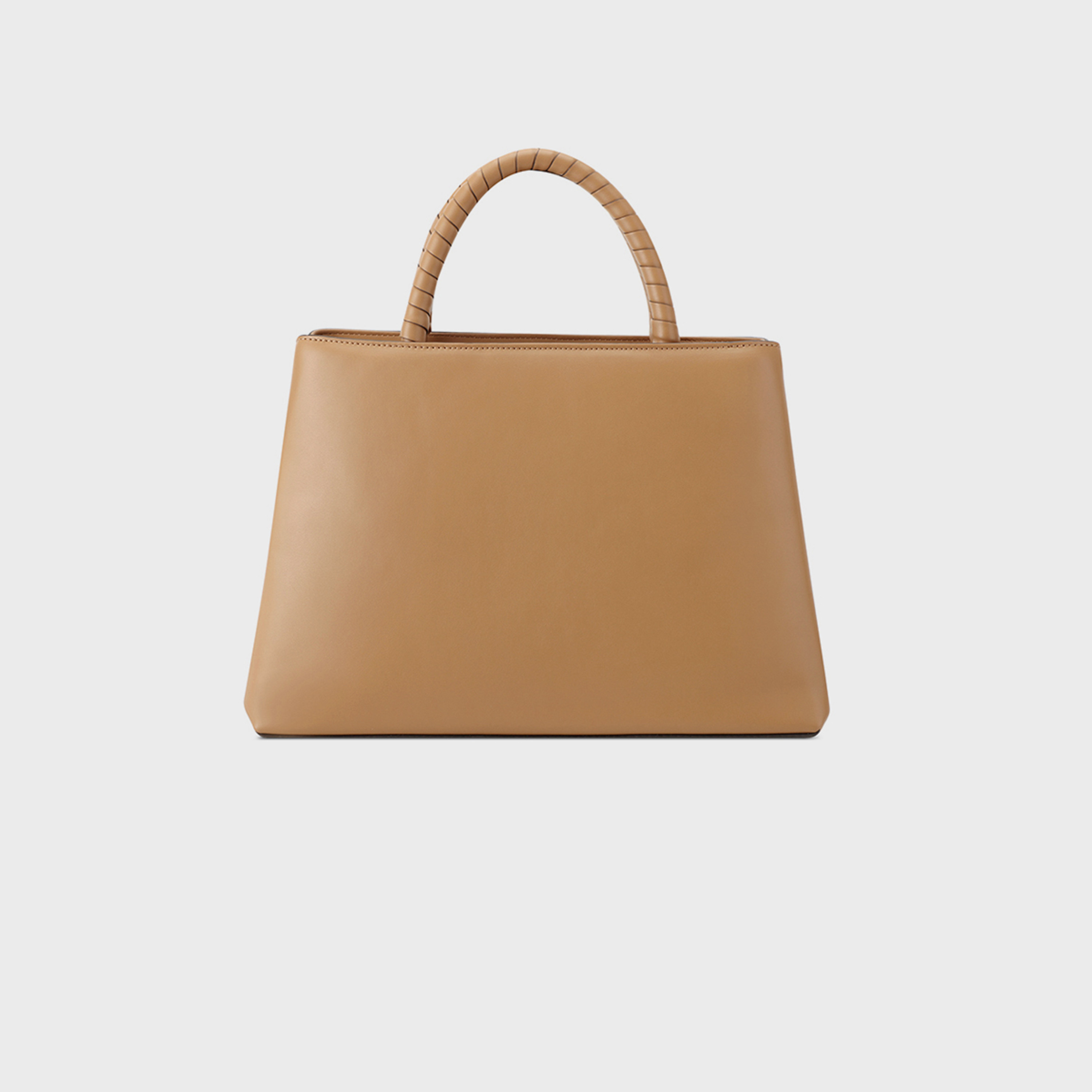 ناين ويست- شنطة ساتشيل إرينا سادة بمقبضين وقفل سحاب وحزام قابل للفصل-women-bagsandwallets-handbags-image-10