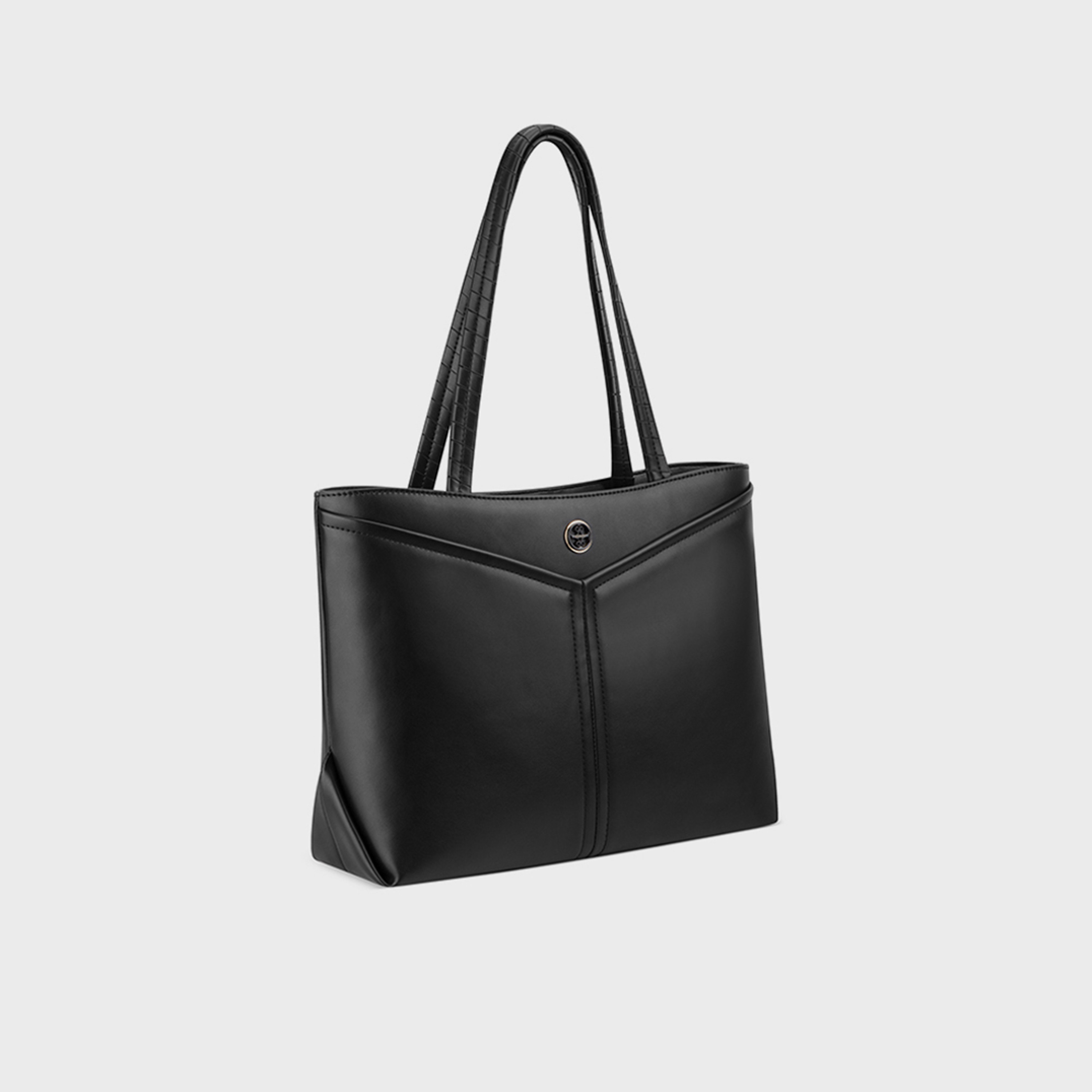 Nine West Erina Plain Double Handle Tote Bag with Zipper Closure-women-bagsandwallets-handbags-image-3
