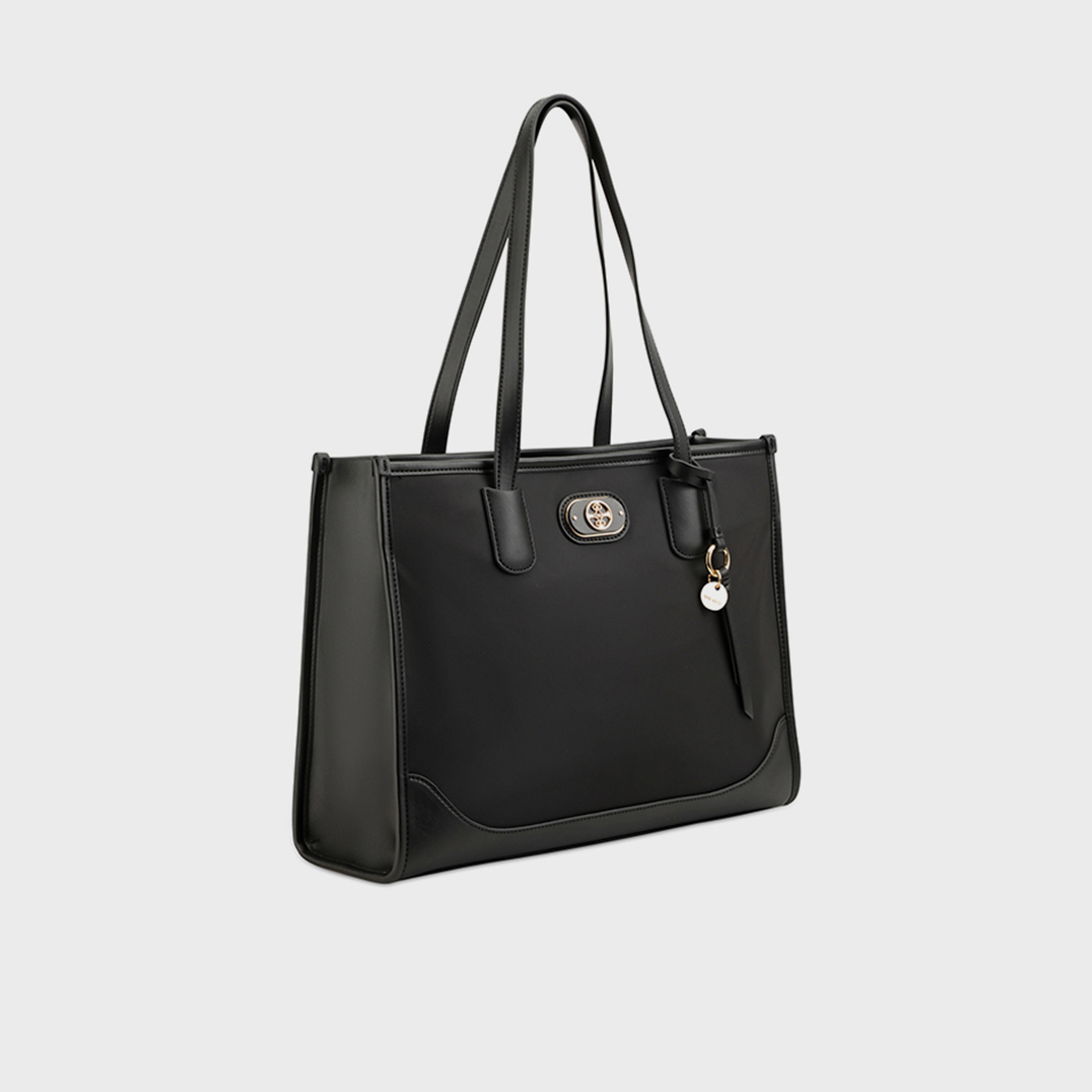 ناين ويست- شنطة إيلي توت بمقبض مزدوج وسحاب للإغلاق-women-bagsandwallets-handbags-image-3