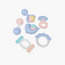 مجموعة خشخيشات أطفال 12 قطعة من جونيورز-toys-babyandtoddlertoys-rattlesandteethers-image-20