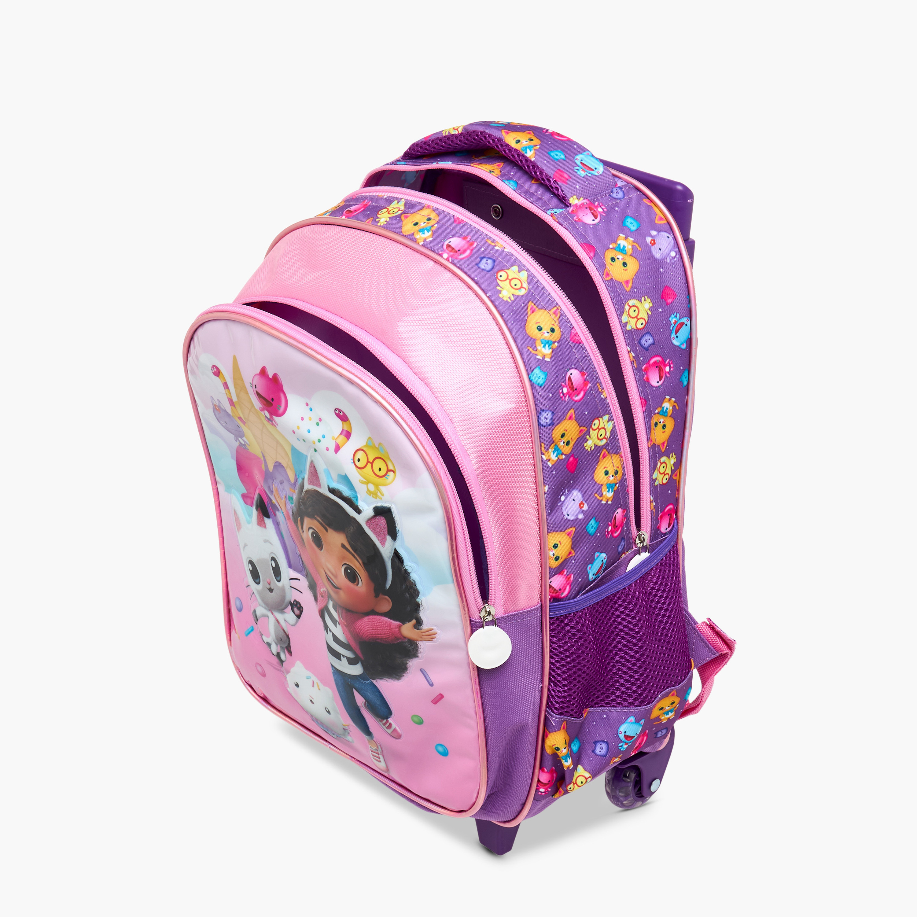 Universal Studios 5-Piece Gabby's Doll House Print Trolley Backpack Set - 16 inches-school-bagsandbackpacks-trolleybags-image-14
