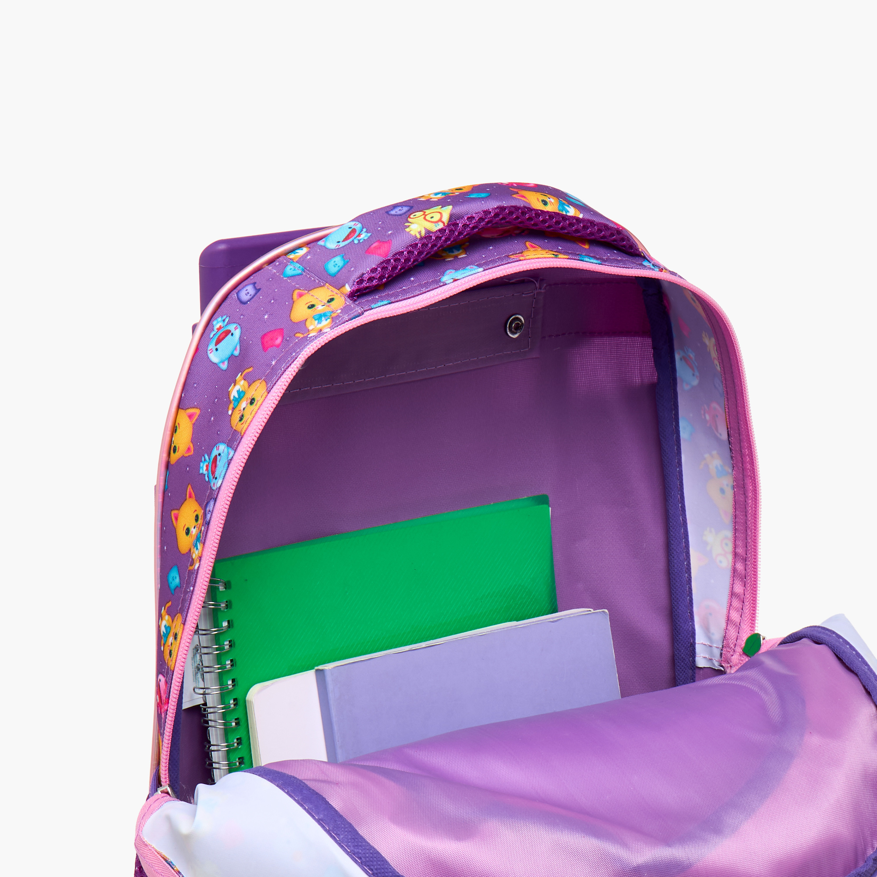 Universal Studios 5-Piece Gabby's Doll House Print Trolley Backpack Set - 16 inches-school-bagsandbackpacks-trolleybags-image-15