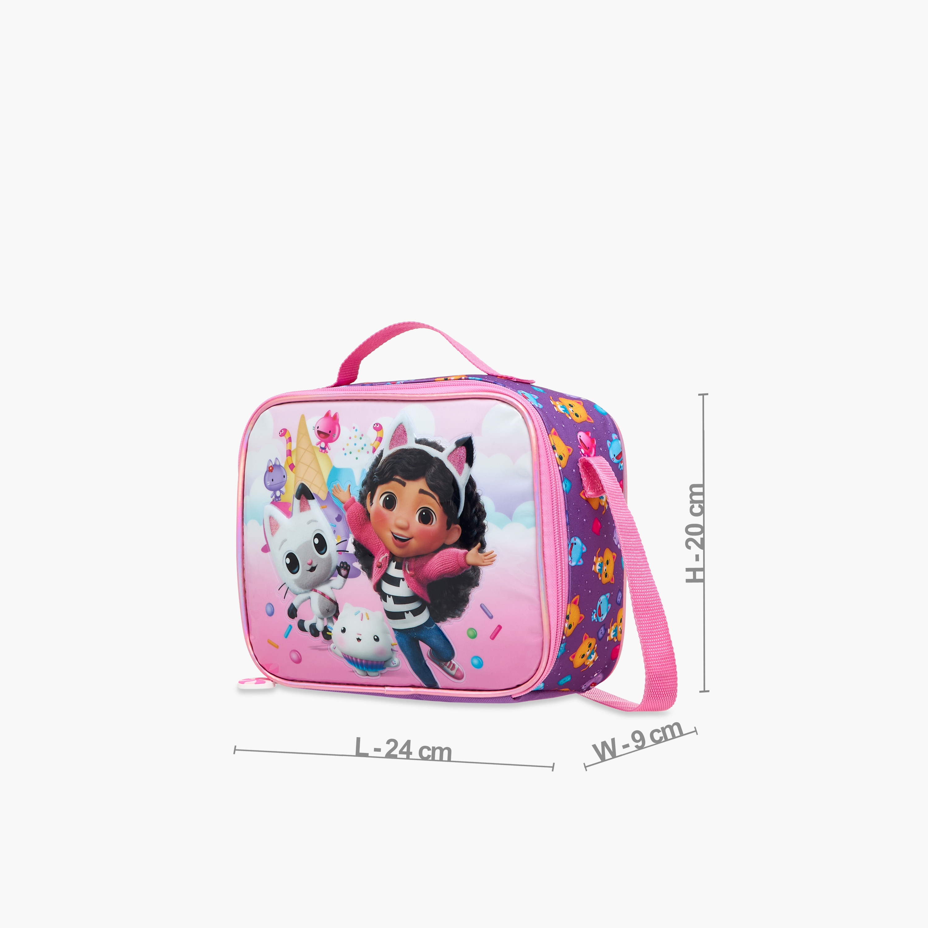 Universal Studios 5-Piece Gabby's Doll House Print Trolley Backpack Set - 16 inches-school-bagsandbackpacks-trolleybags-image-17