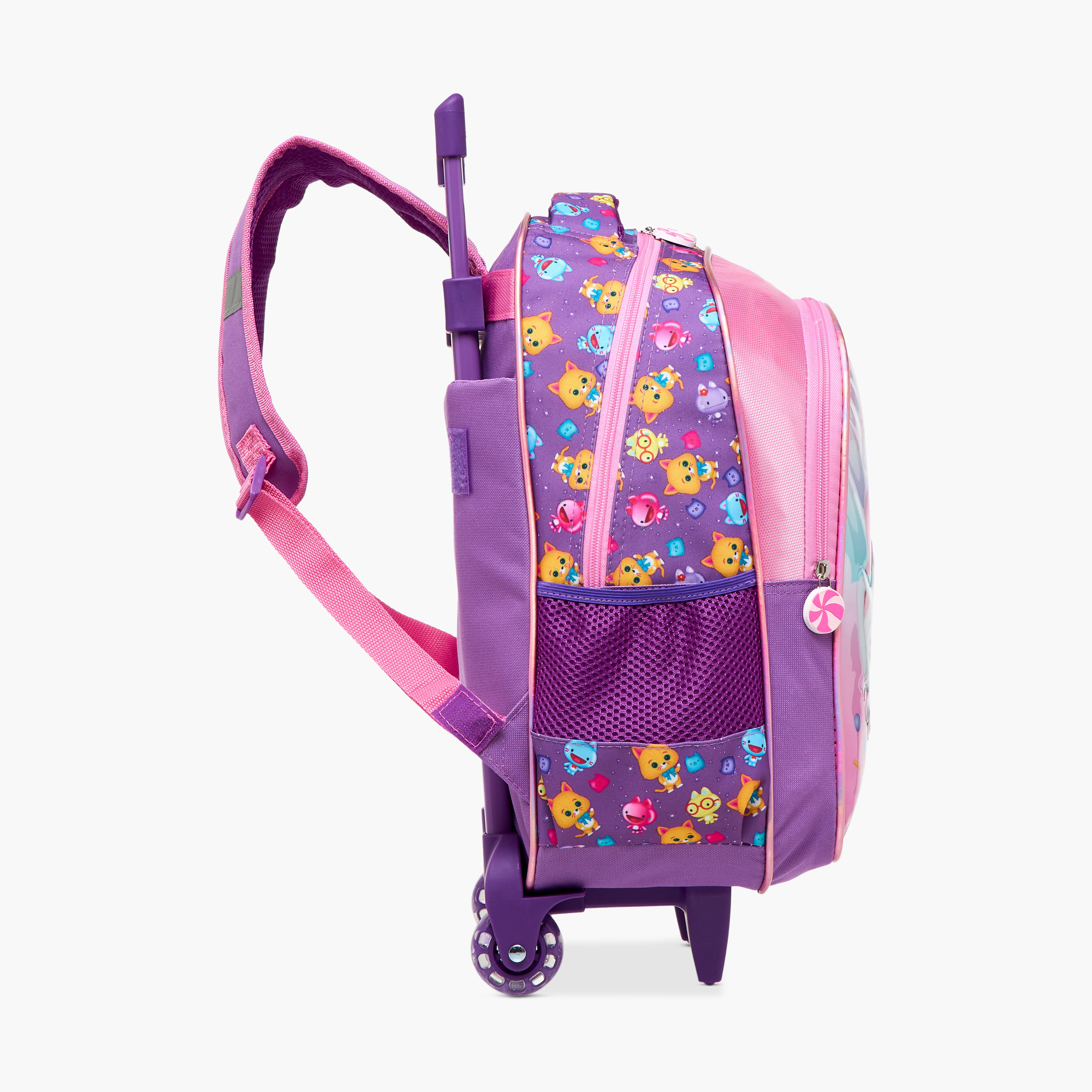 Universal Studios 5-Piece Gabby's Doll House Print Trolley Backpack Set - 16 inches-school-bagsandbackpacks-trolleybags-image-4