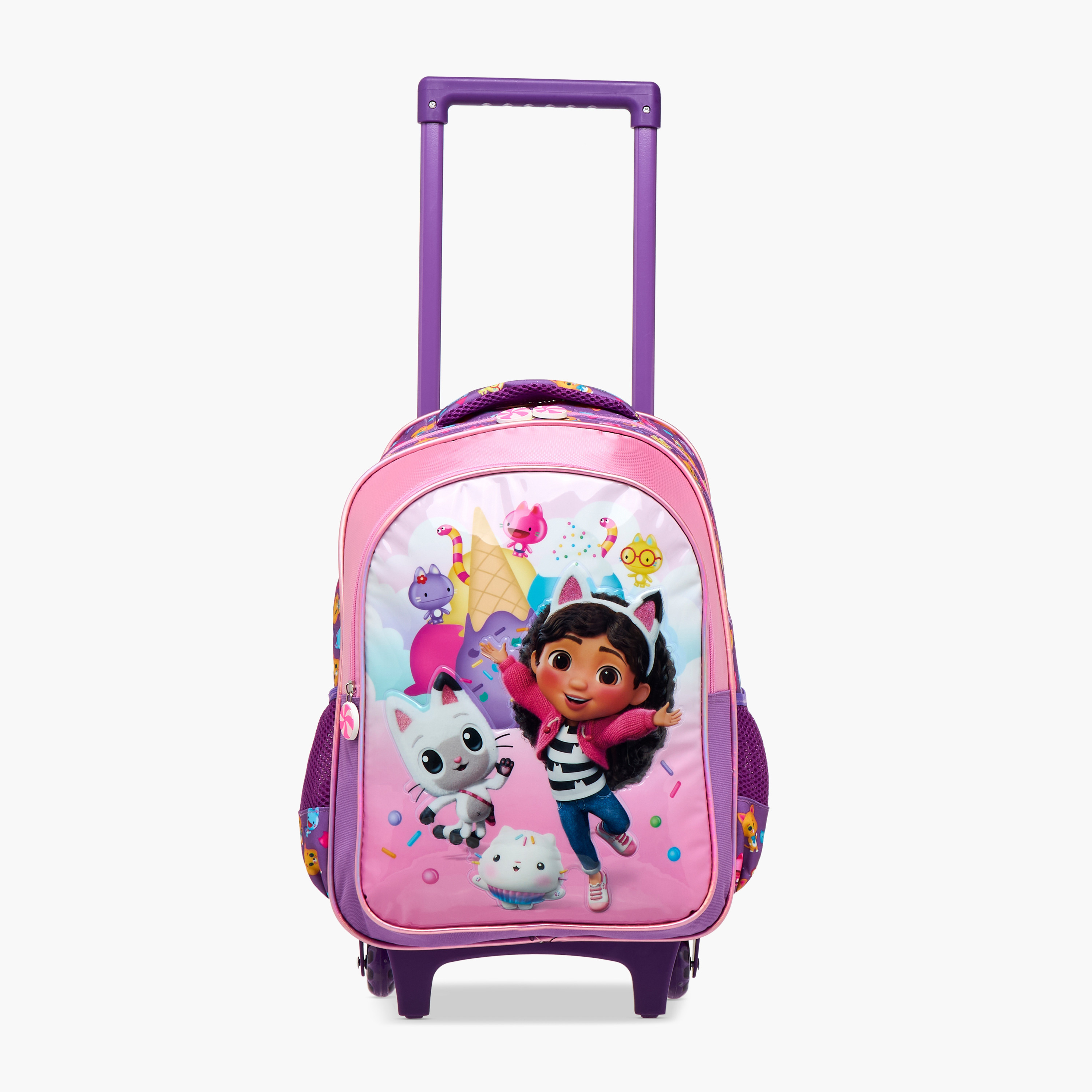 Universal Studios 5-Piece Gabby's Doll House Print Trolley Backpack Set - 16 inches-school-bagsandbackpacks-trolleybags-image-7