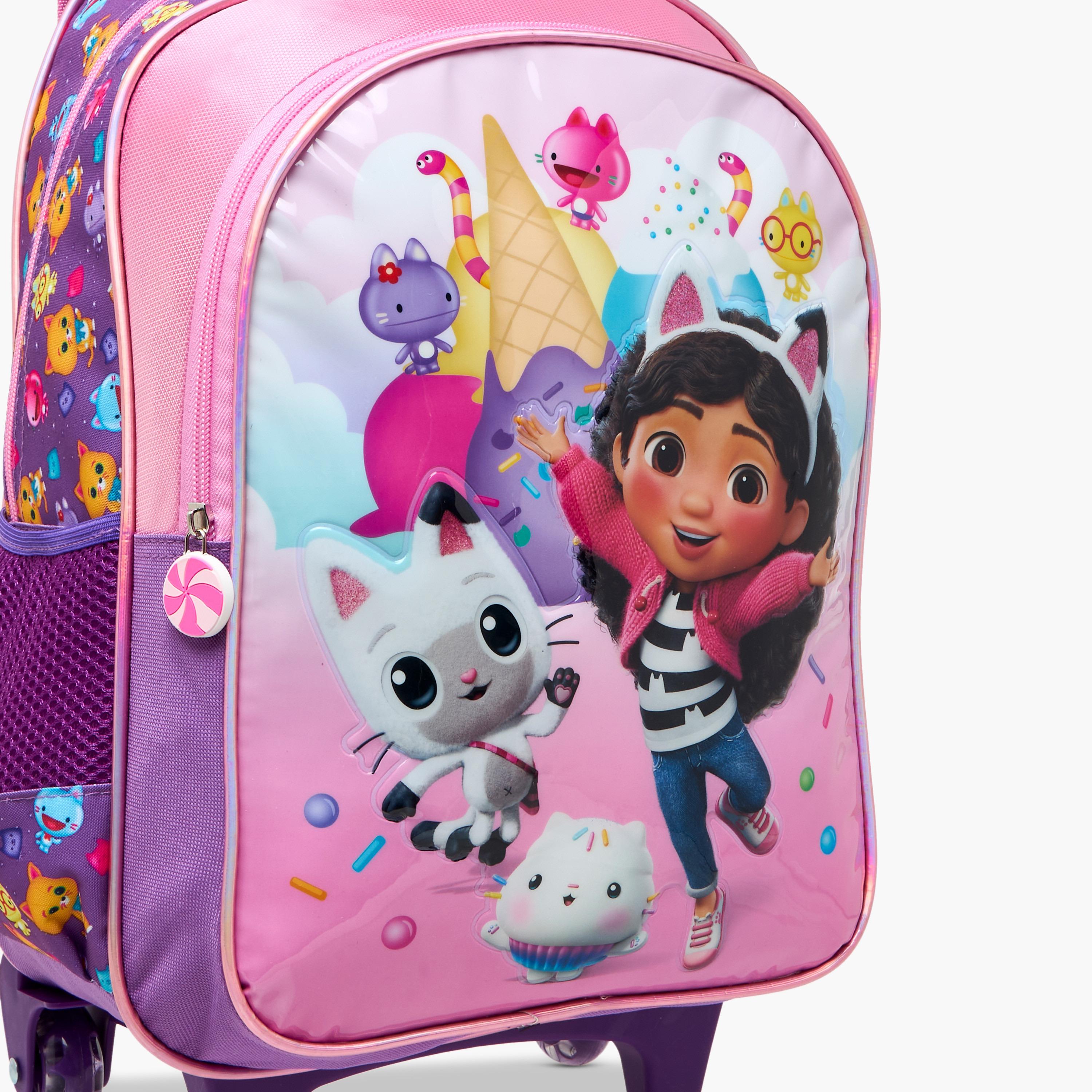 Universal Studios 5-Piece Gabby's Doll House Print Trolley Backpack Set - 16 inches-school-bagsandbackpacks-trolleybags-image-8