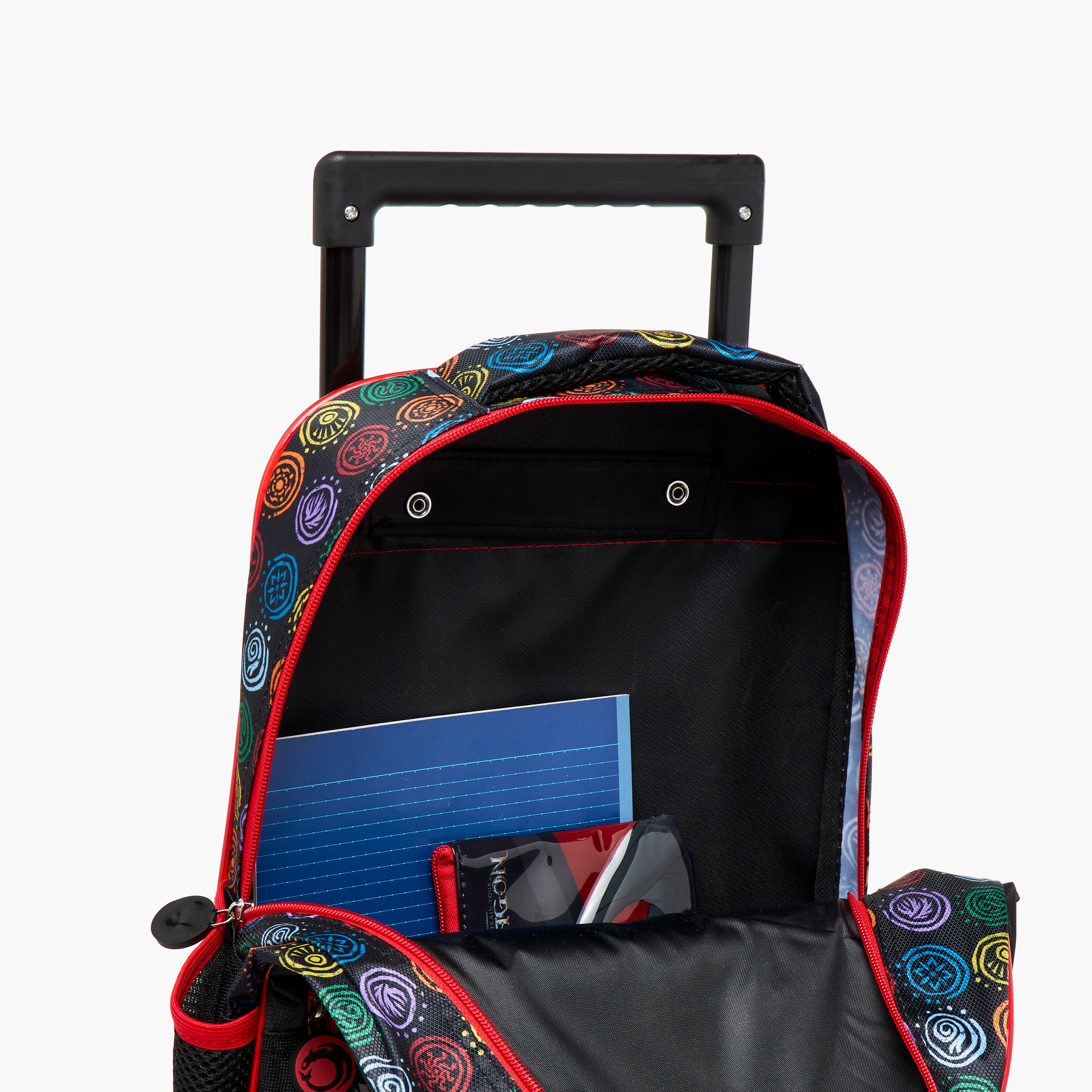 How to Train Your Dragon Print 5-Piece Trolley Backpack set - 16 inches-school-bagsandbackpacks-trolleybags-image-17