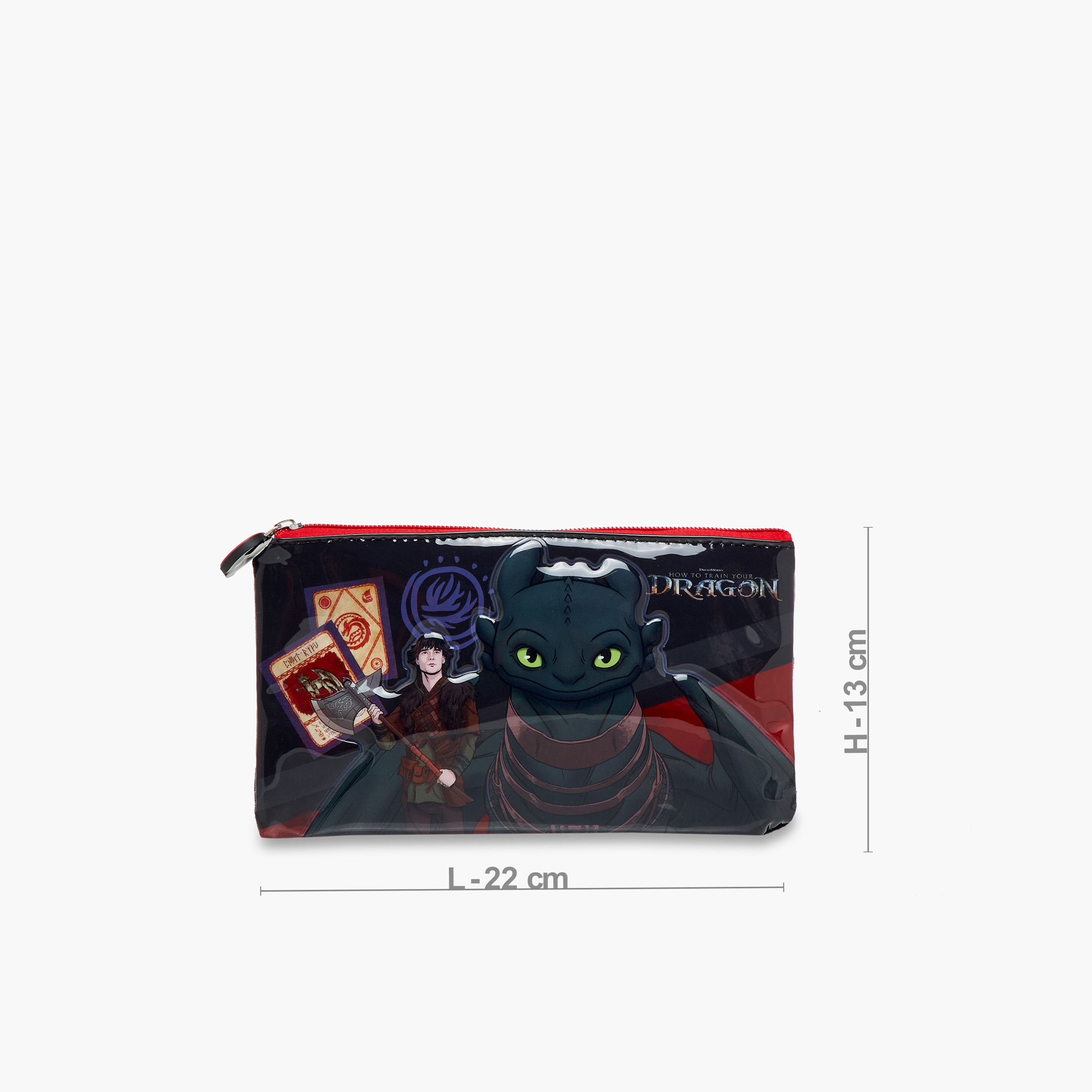 How to Train Your Dragon Print 5-Piece Trolley Backpack set - 16 inches-school-bagsandbackpacks-trolleybags-image-18