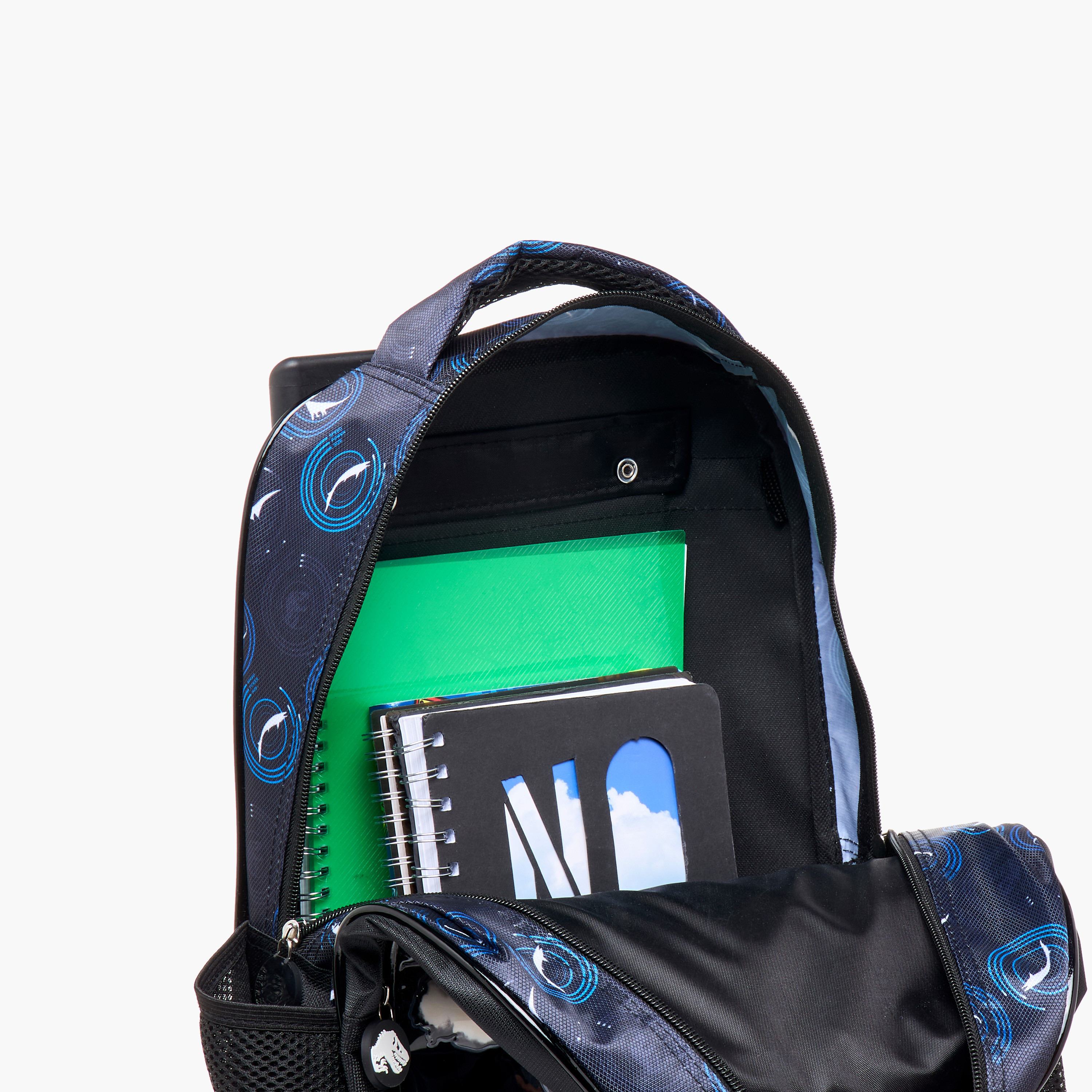 Jurassic World Print 5-Piece Trolley Backpack Set - 16 inches-school-bagsandbackpacks-trolleybags-image-14