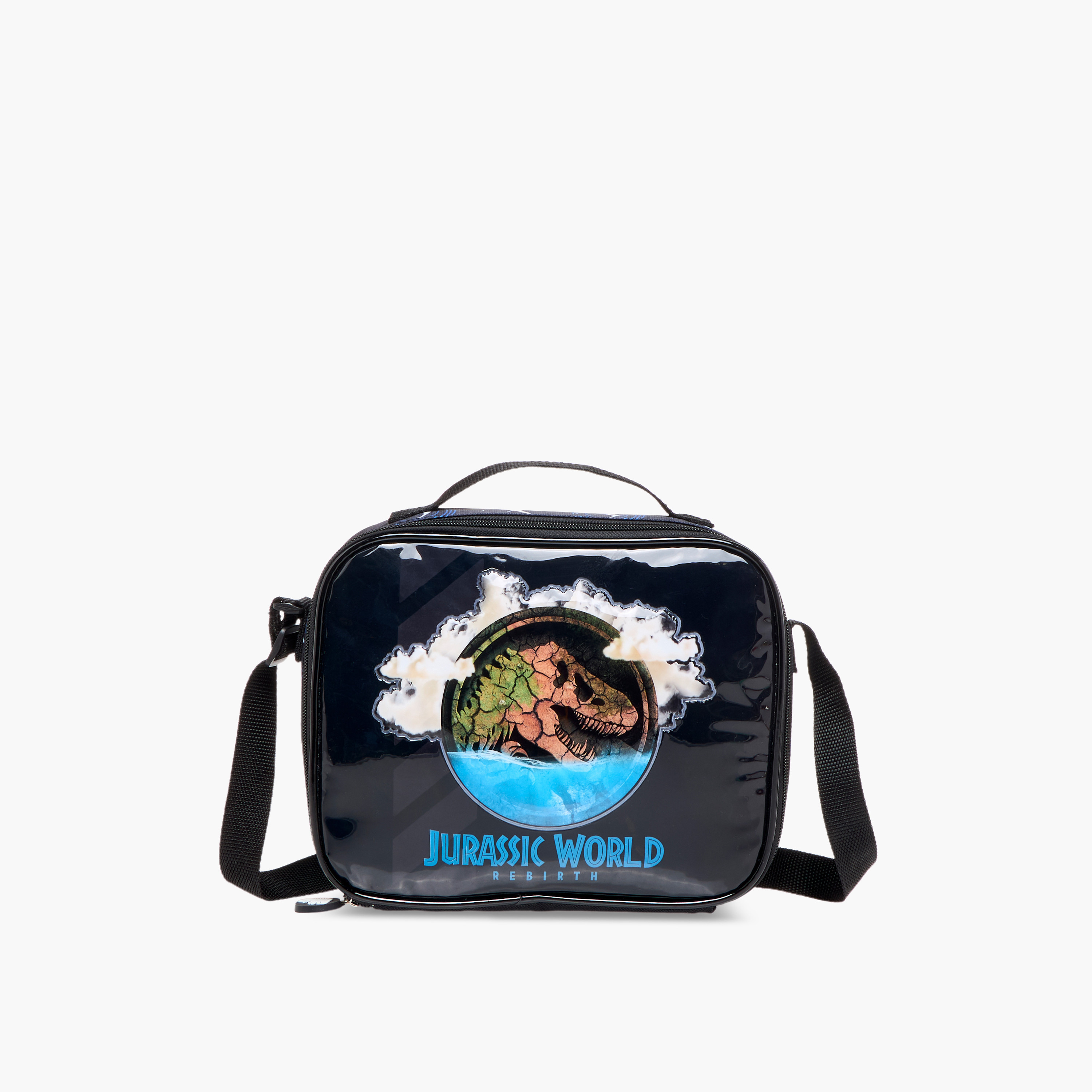 Jurassic World Print 5-Piece Trolley Backpack Set - 16 inches-school-bagsandbackpacks-trolleybags-image-16