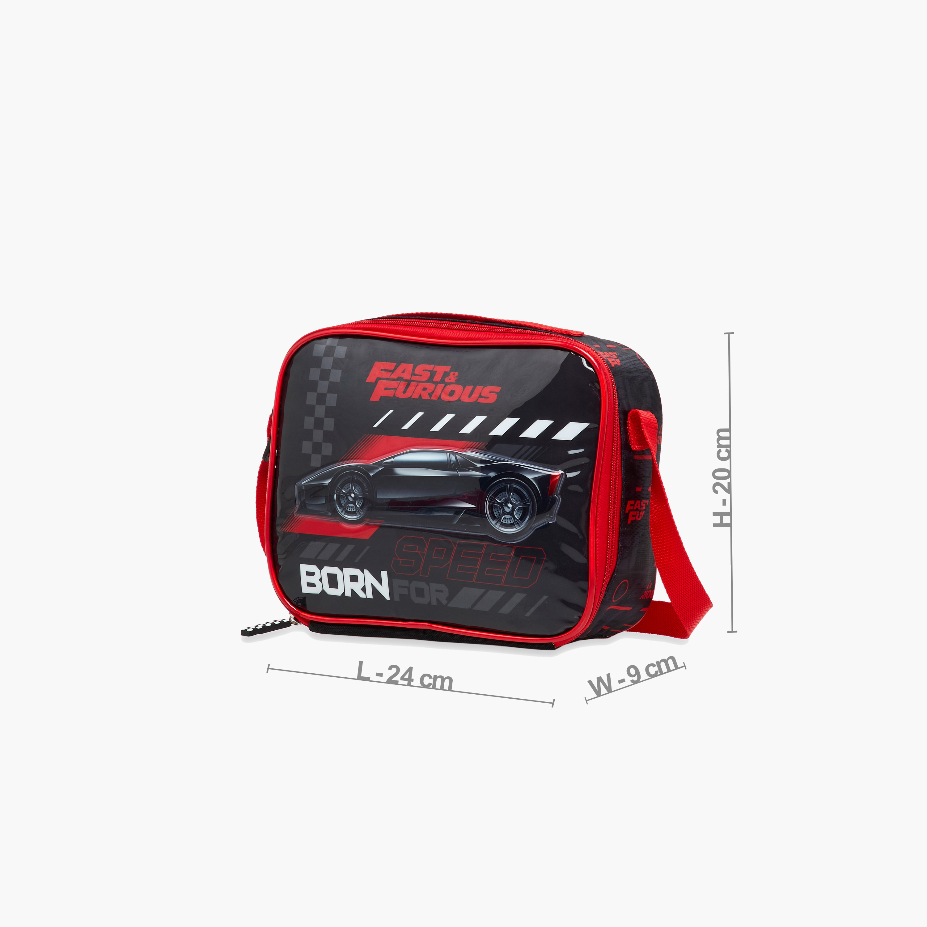 Fast and Furious Print 5-Piece Trolley Backpack Set - 16 inches-school-bagsandbackpacks-trolleybags-image-19