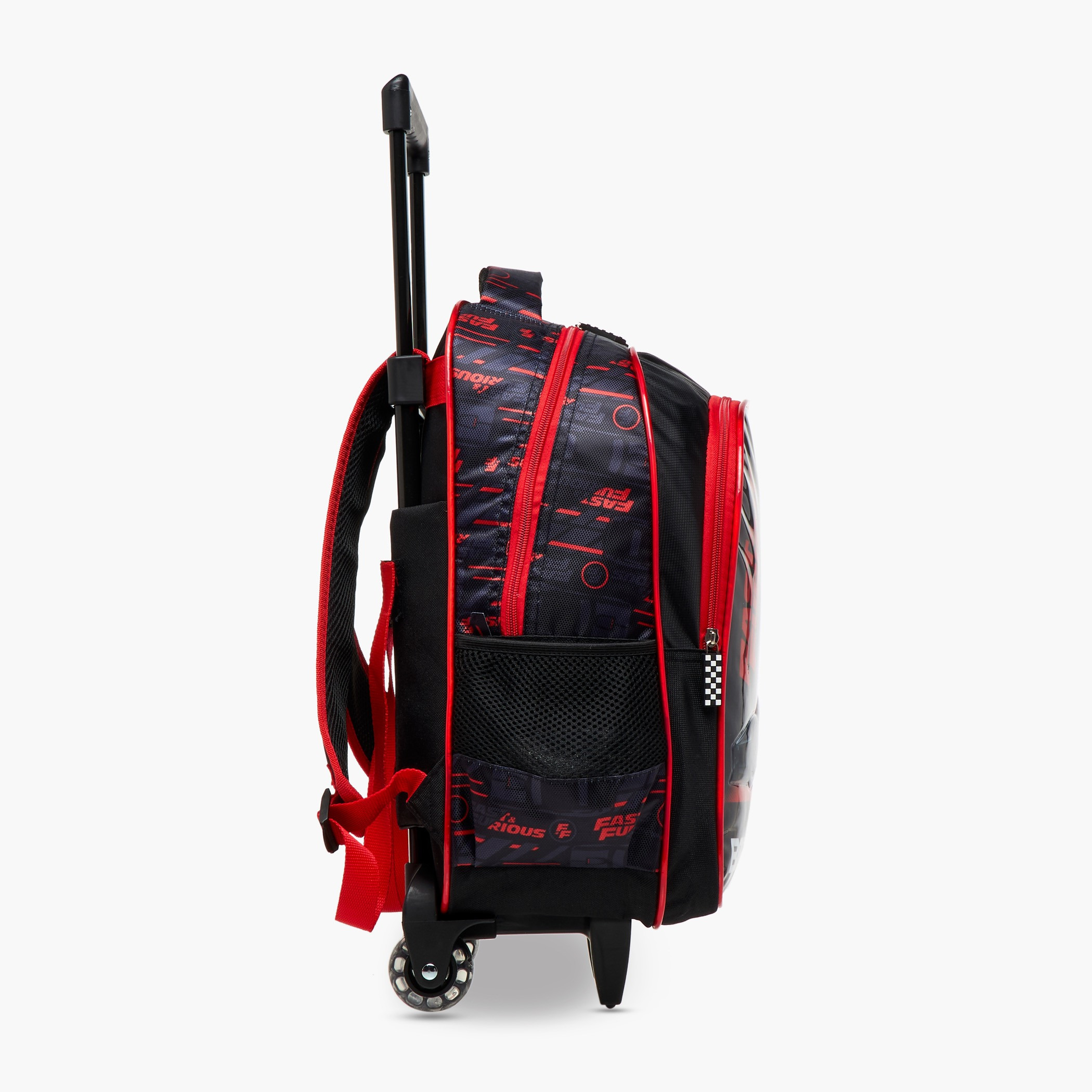 Fast and Furious Print 5-Piece Trolley Backpack Set - 16 inches-school-bagsandbackpacks-trolleybags-image-4