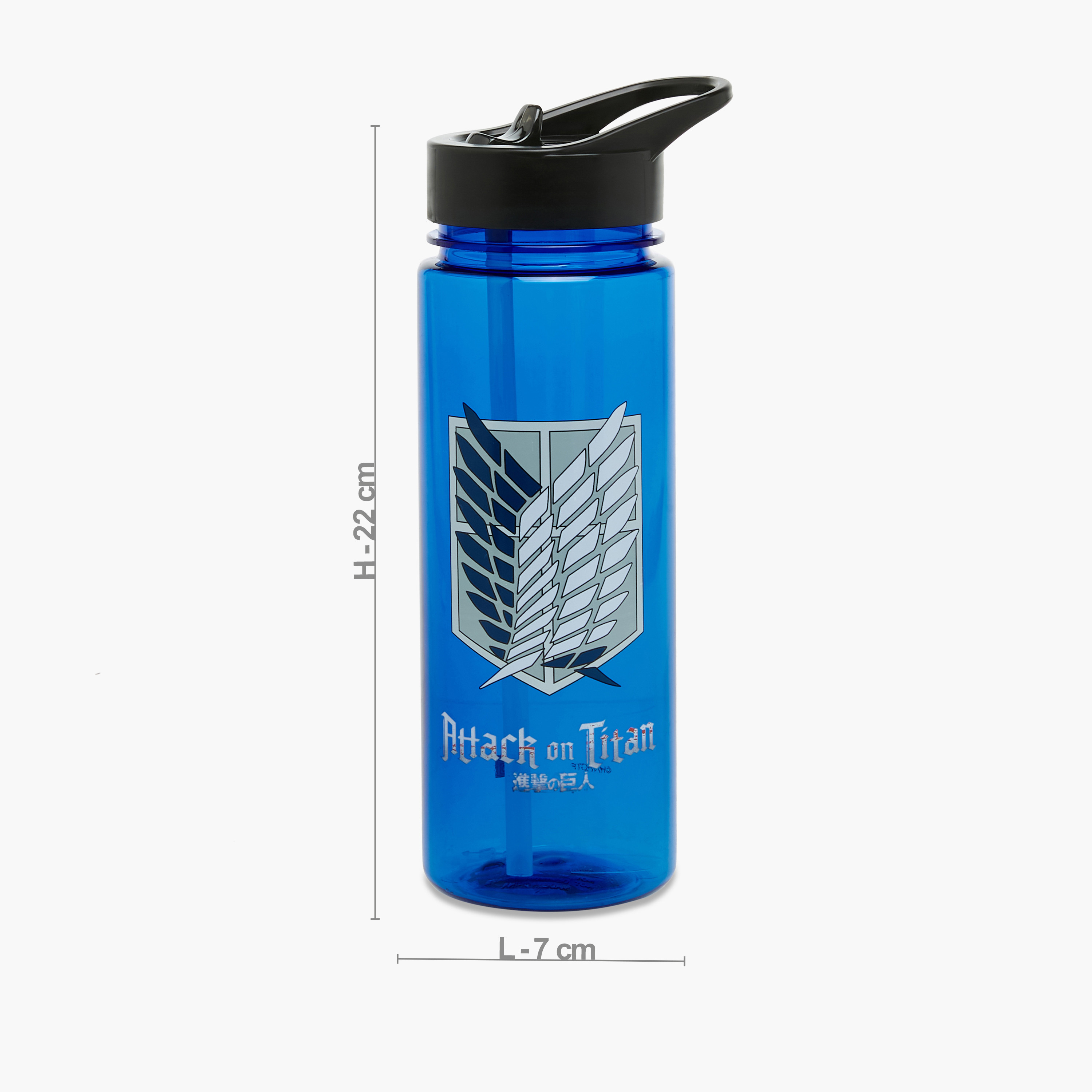 Pikaboom Attack on Titan Print Water Bottle - 650 ml-school-waterbottles-image-2