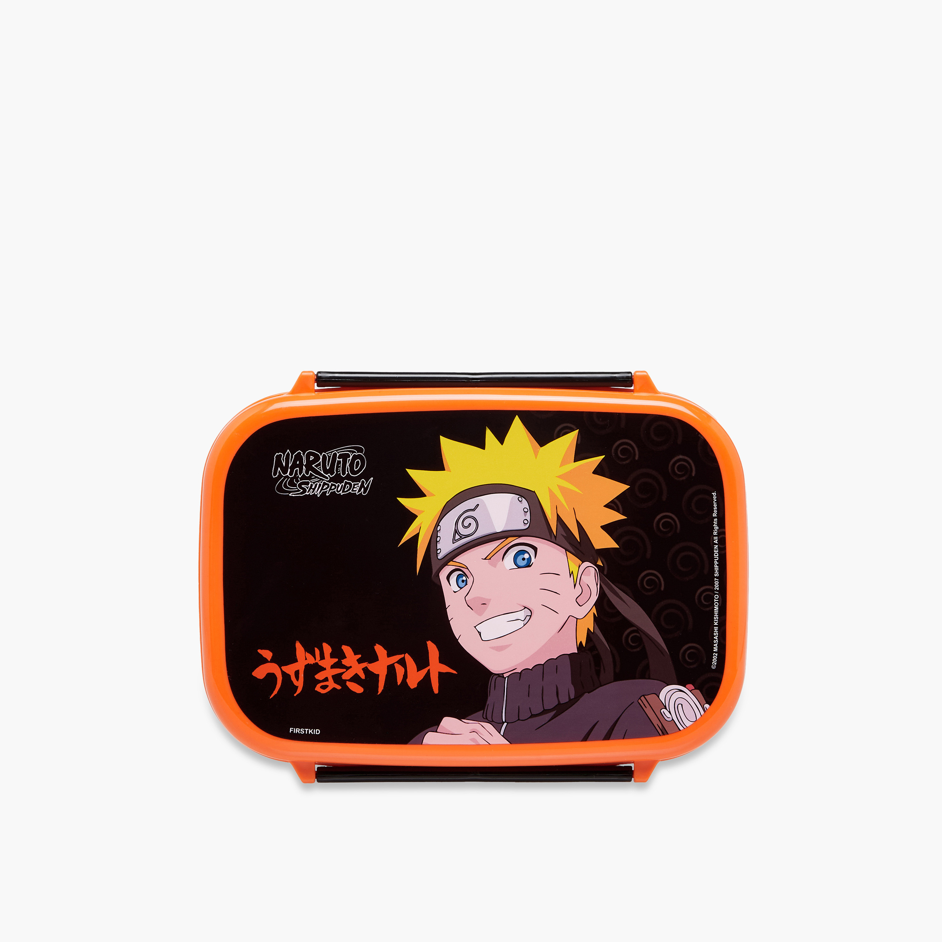 TV Tokyo Naruto Print Lunch Box with Clip Lock Closure-school-lunchessentials-lunchboxes-image-3