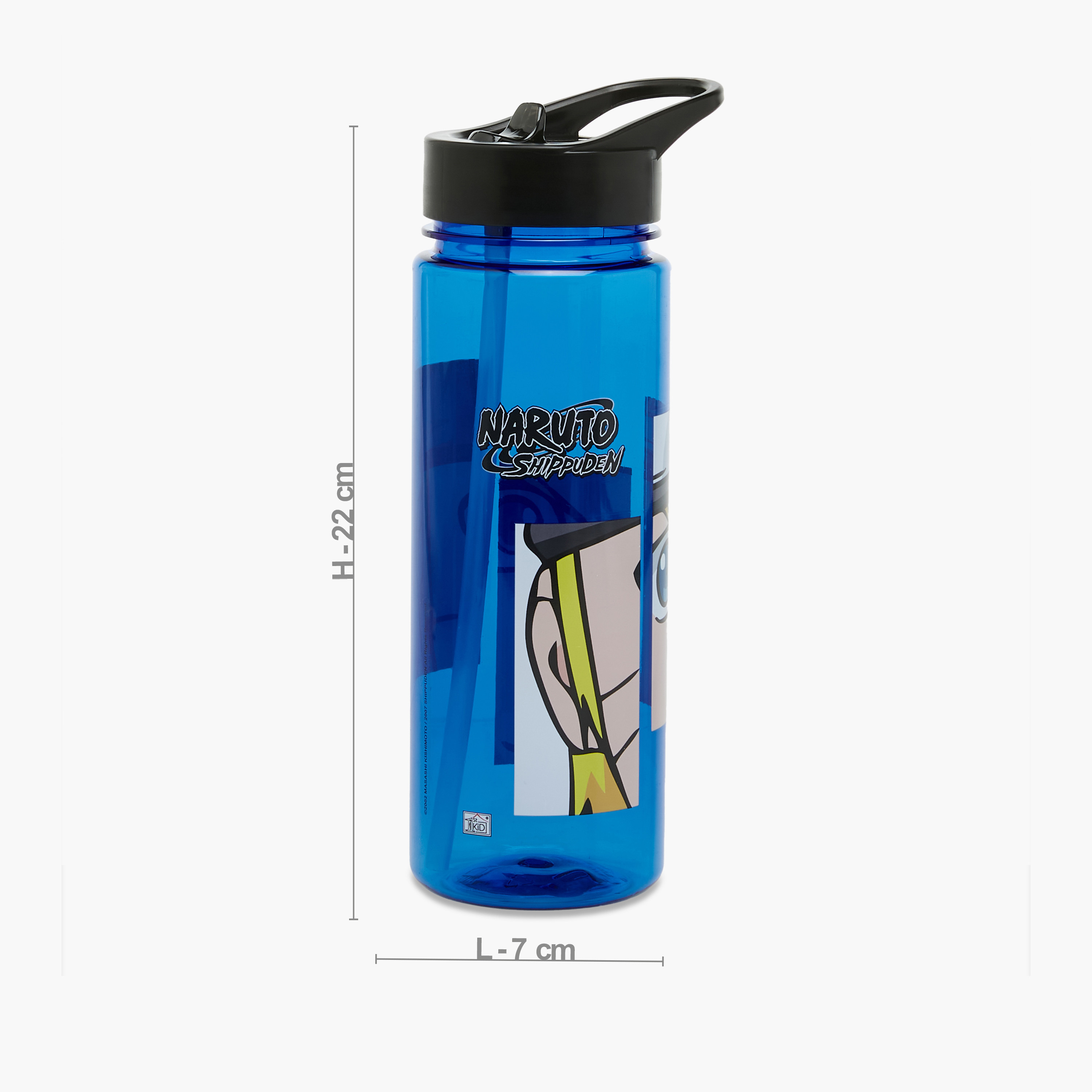 TV Tokyo Naruto Shippuden Print Water Bottle - 650 ml-school-waterbottles-image-2