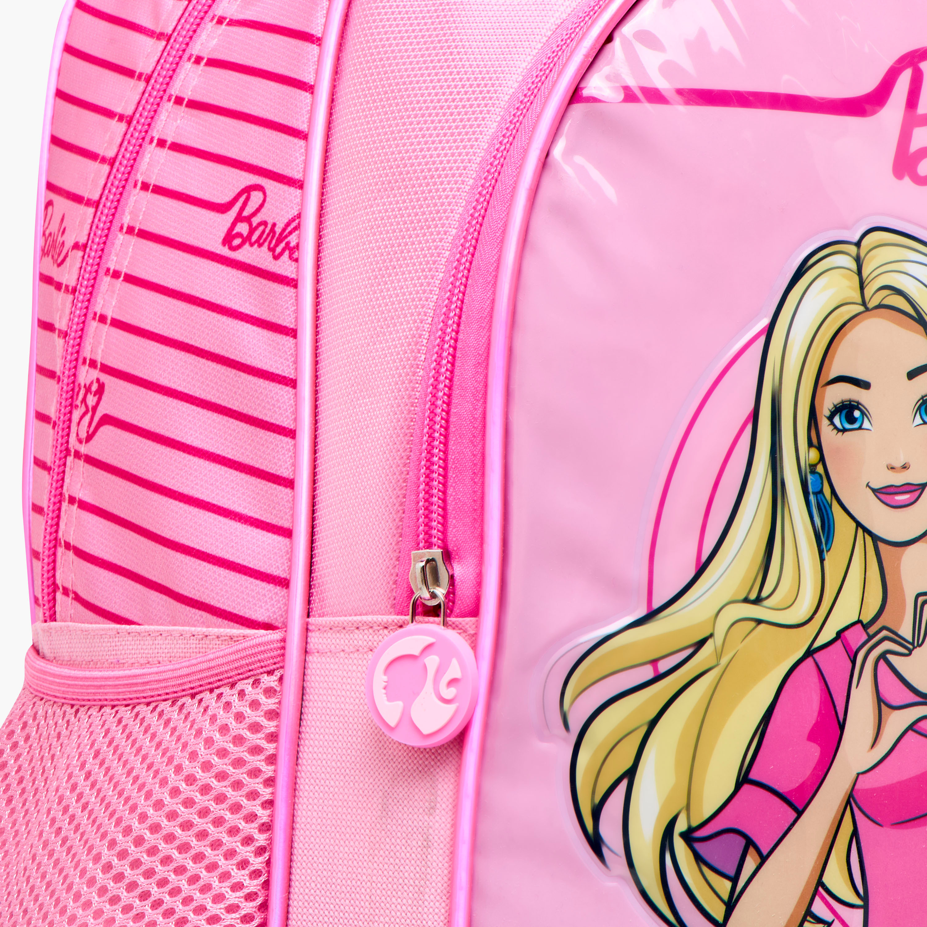 Barbie 5-Piece Printed Trolley Backpack Set - 18 inches-school-bagsandbackpacks-trolleybags-image-11