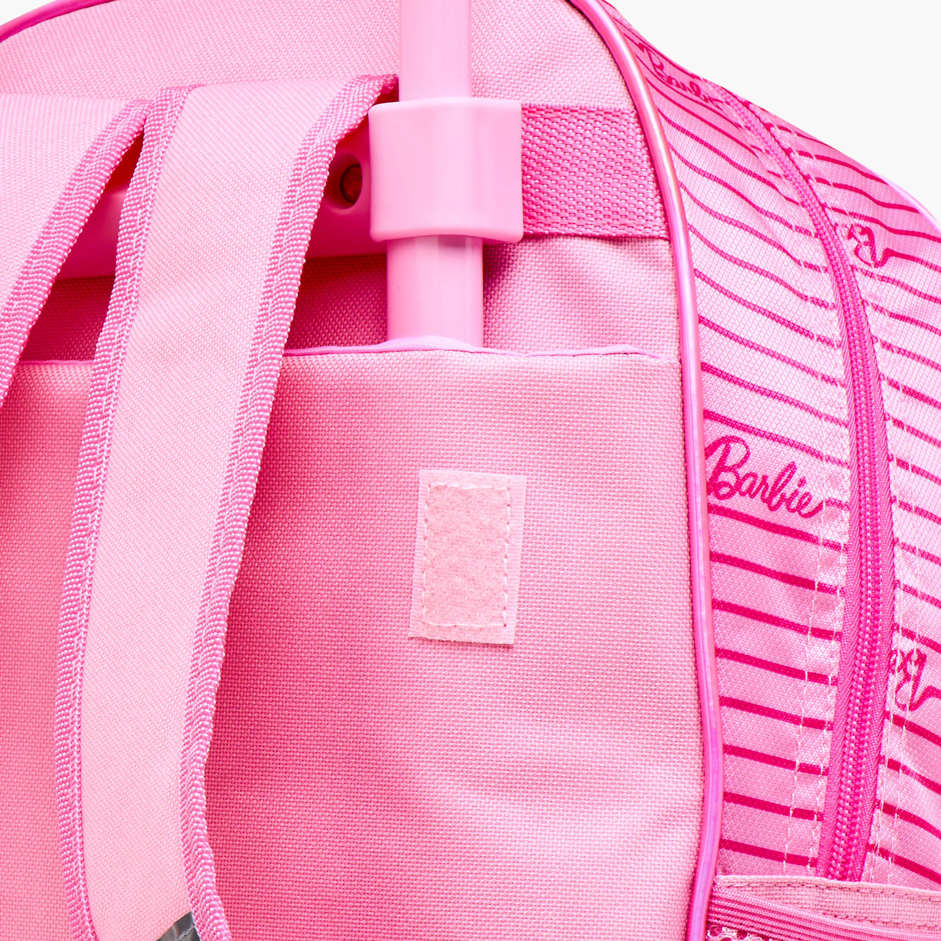 Barbie 5-Piece Printed Trolley Backpack Set - 18 inches-school-bagsandbackpacks-trolleybags-image-12