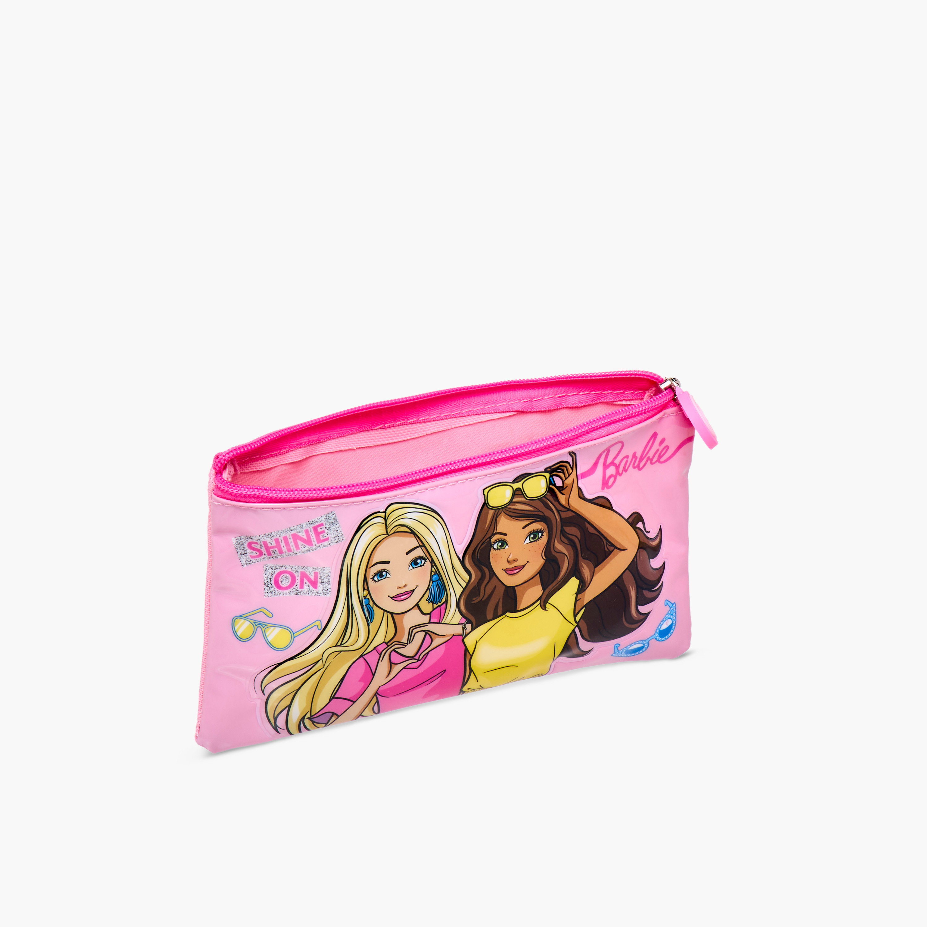 Barbie 5-Piece Printed Trolley Backpack Set - 18 inches-school-bagsandbackpacks-trolleybags-image-20