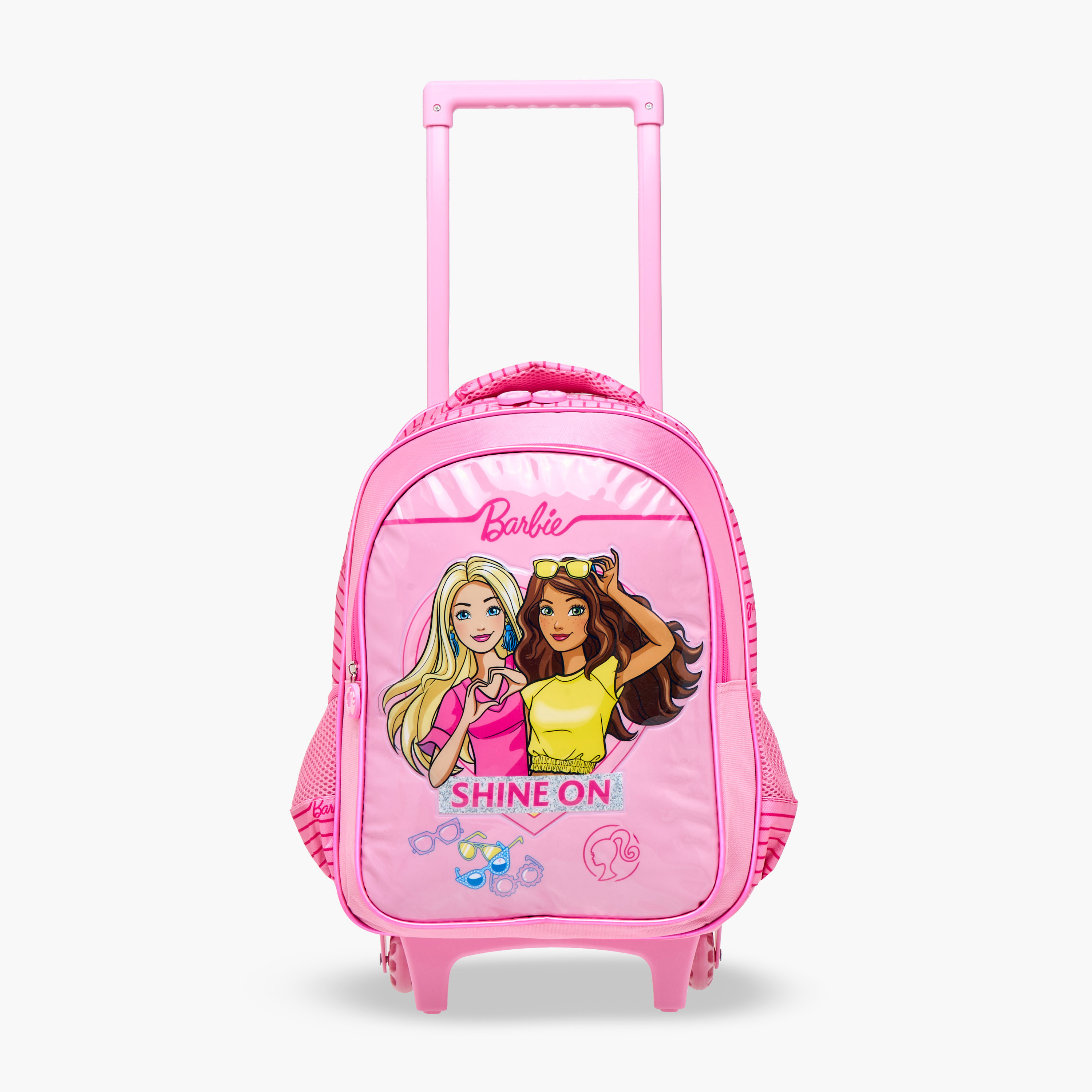 Barbie 5-Piece Printed Trolley Backpack Set - 18 inches-school-bagsandbackpacks-trolleybags-image-6