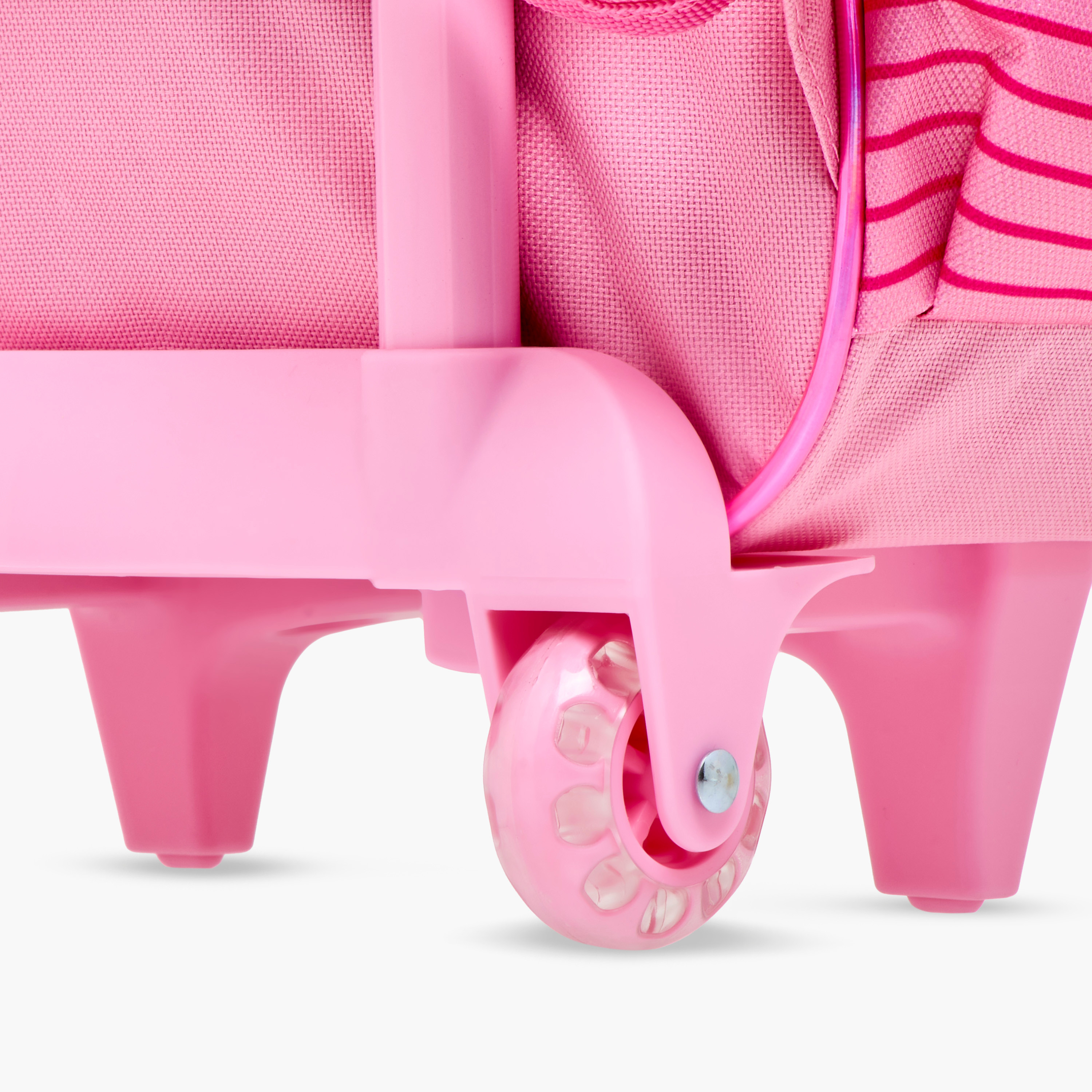 Barbie 5-Piece Printed Trolley Backpack Set - 18 inches-school-bagsandbackpacks-trolleybags-image-9