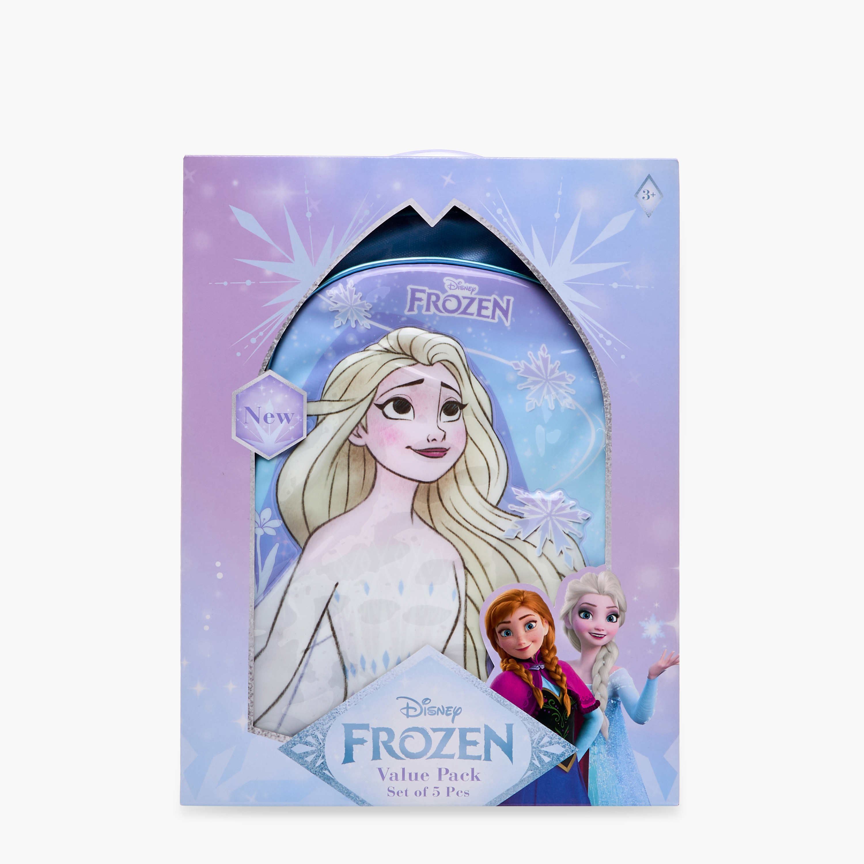 Disney Frozen Print 5-Piece Trolley Backpack Set - 16 inches-school-bagsandbackpacks-trolleybags-image-29