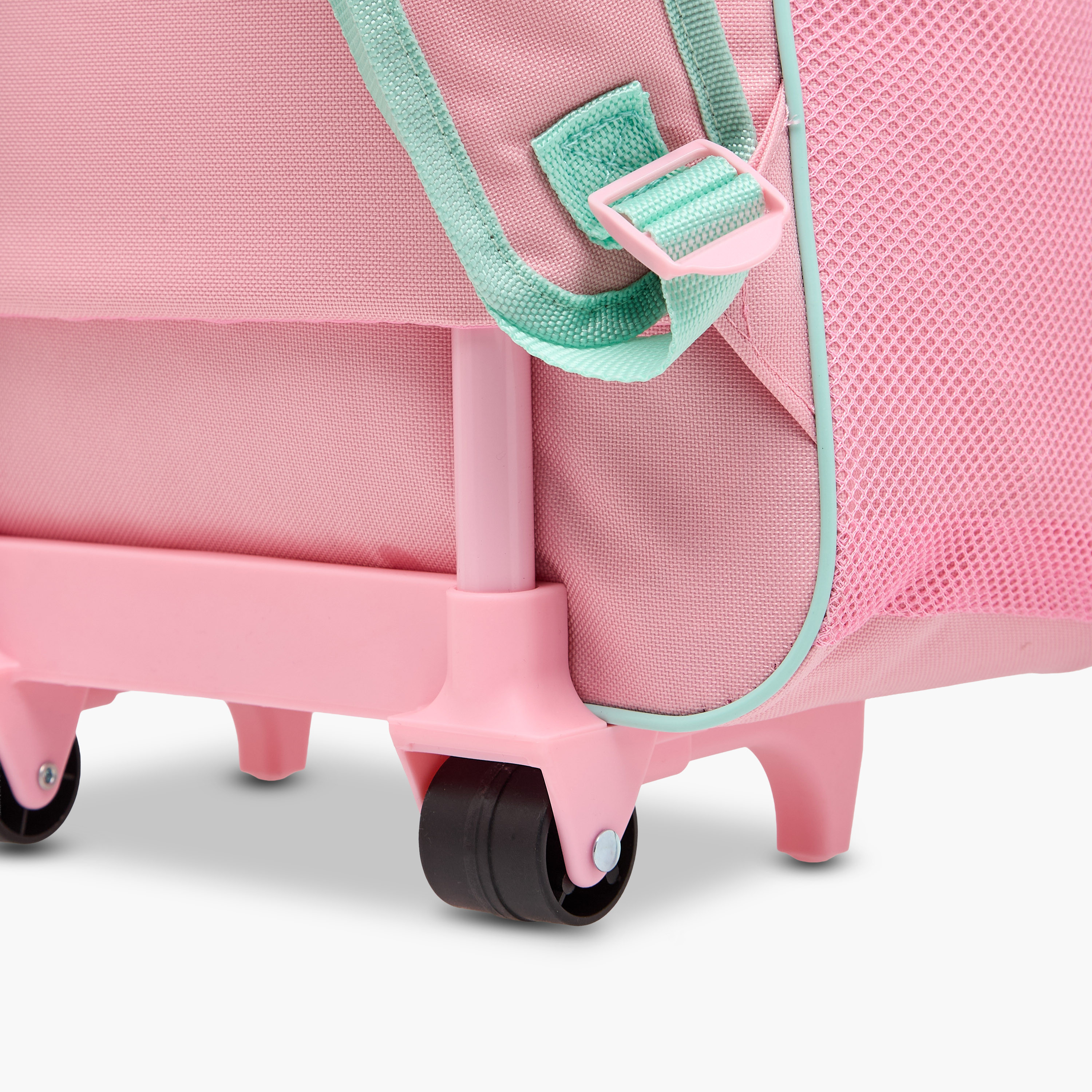 طقم شنطة ترولي مدرسية 5 قطع للبنات 5-8 سنوات مع شنطة غداء ومقلمة بتصميم هالو كيتي -school-bagsandbackpacks-trolleybags-image-14