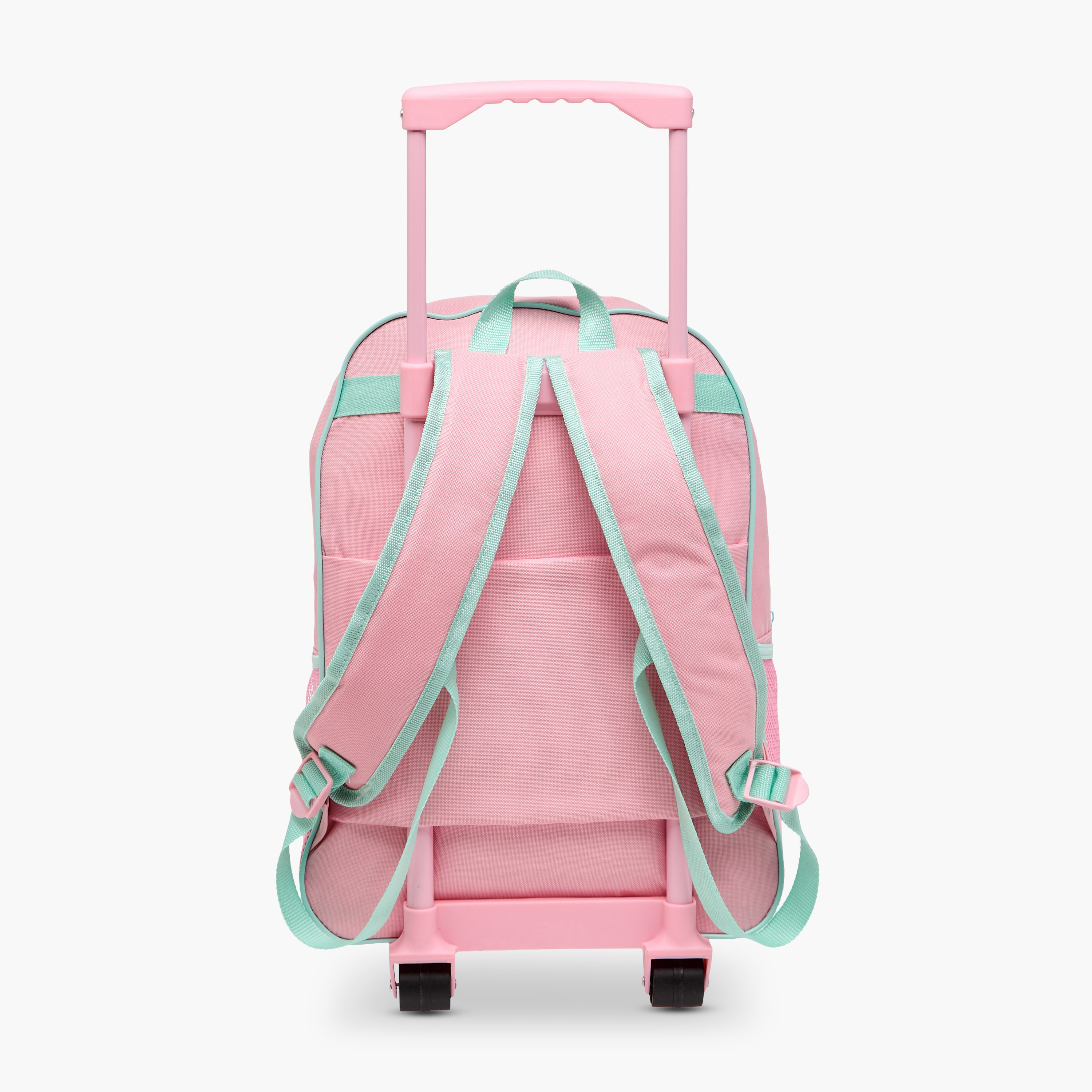 طقم شنطة ترولي مدرسية 5 قطع للبنات 5-8 سنوات مع شنطة غداء ومقلمة بتصميم هالو كيتي -school-bagsandbackpacks-trolleybags-image-9